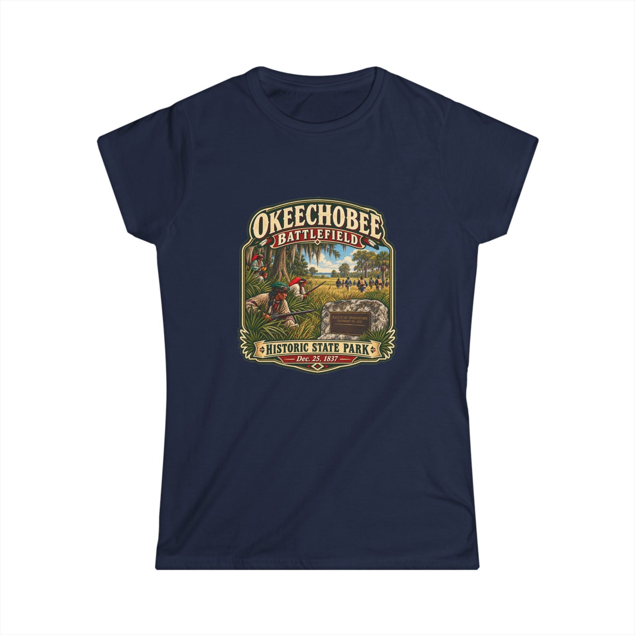 Okeechobee Battlefield- Vintage Tee