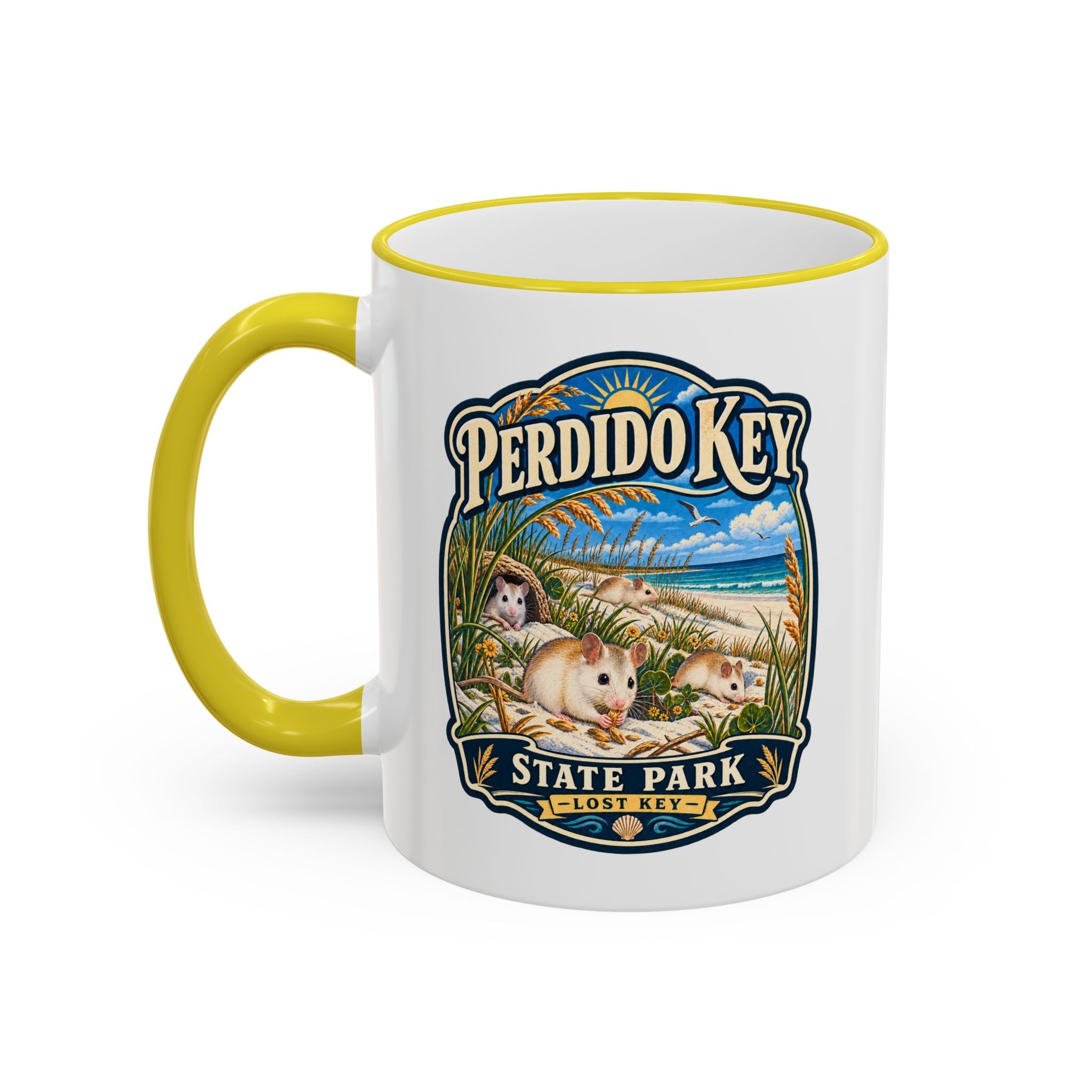Perdido Key Accent Rim & Handle 11oz/15oz