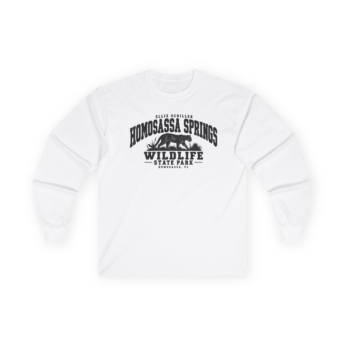 Homosassa Springs Wildlife State Park Logo- Long Sleeve Tee