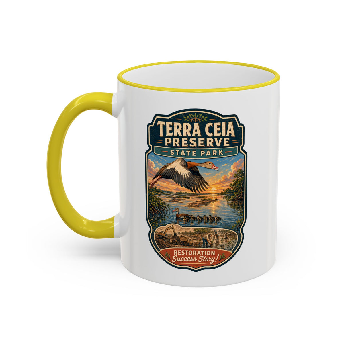 Terra Ceia Preserve — Accent Rim & Handle 11oz/15oz