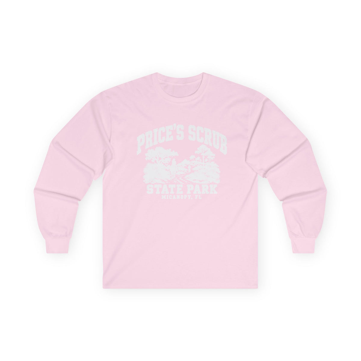 Price's Scrub State Park Vintage Emblem- Long Sleeve Tee