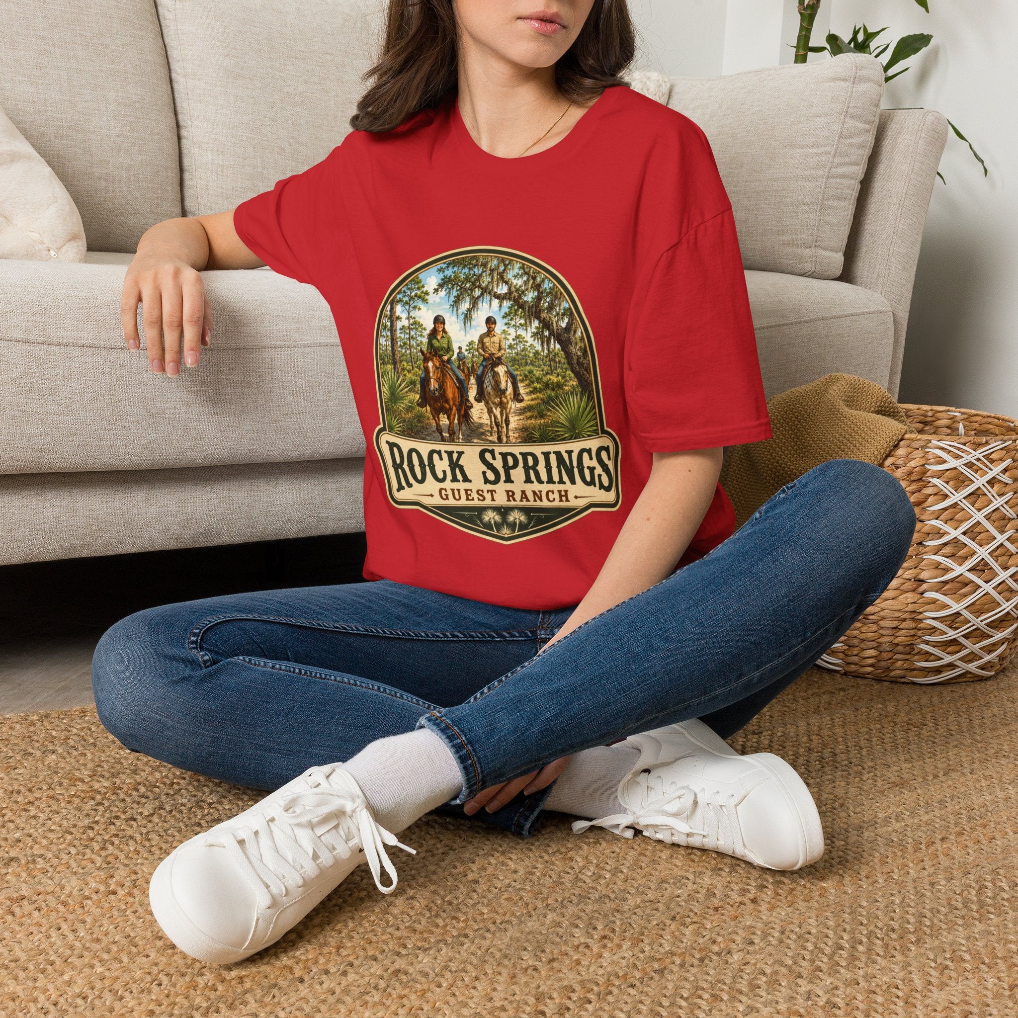 Rock Springs Guest Ranch — Retro Tee