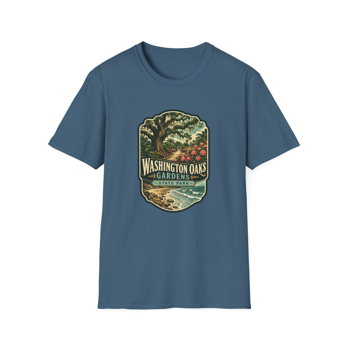 Washington Oaks — Retro Tee