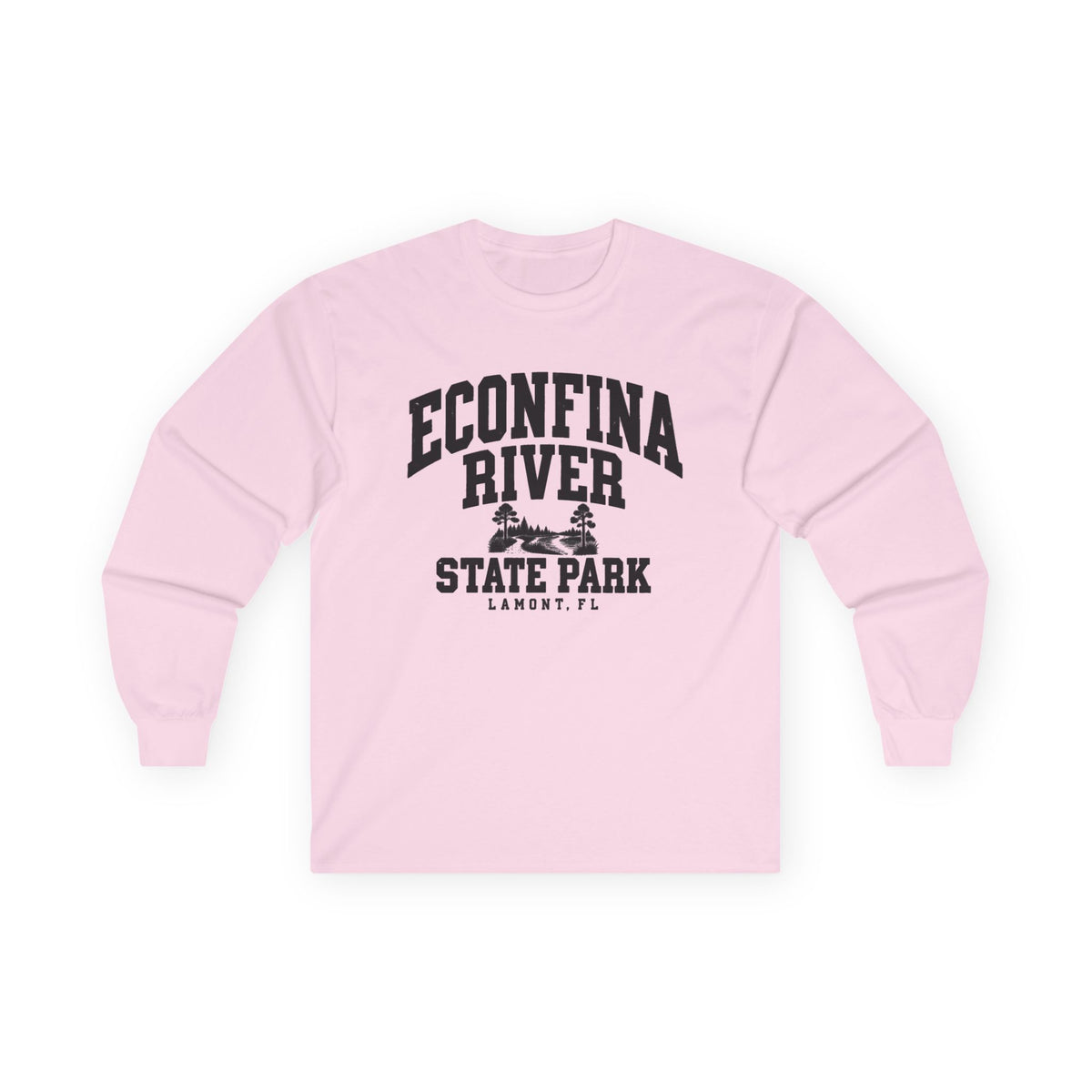 Econfina River State Park Vintage Logo- Long Sleeve Tee