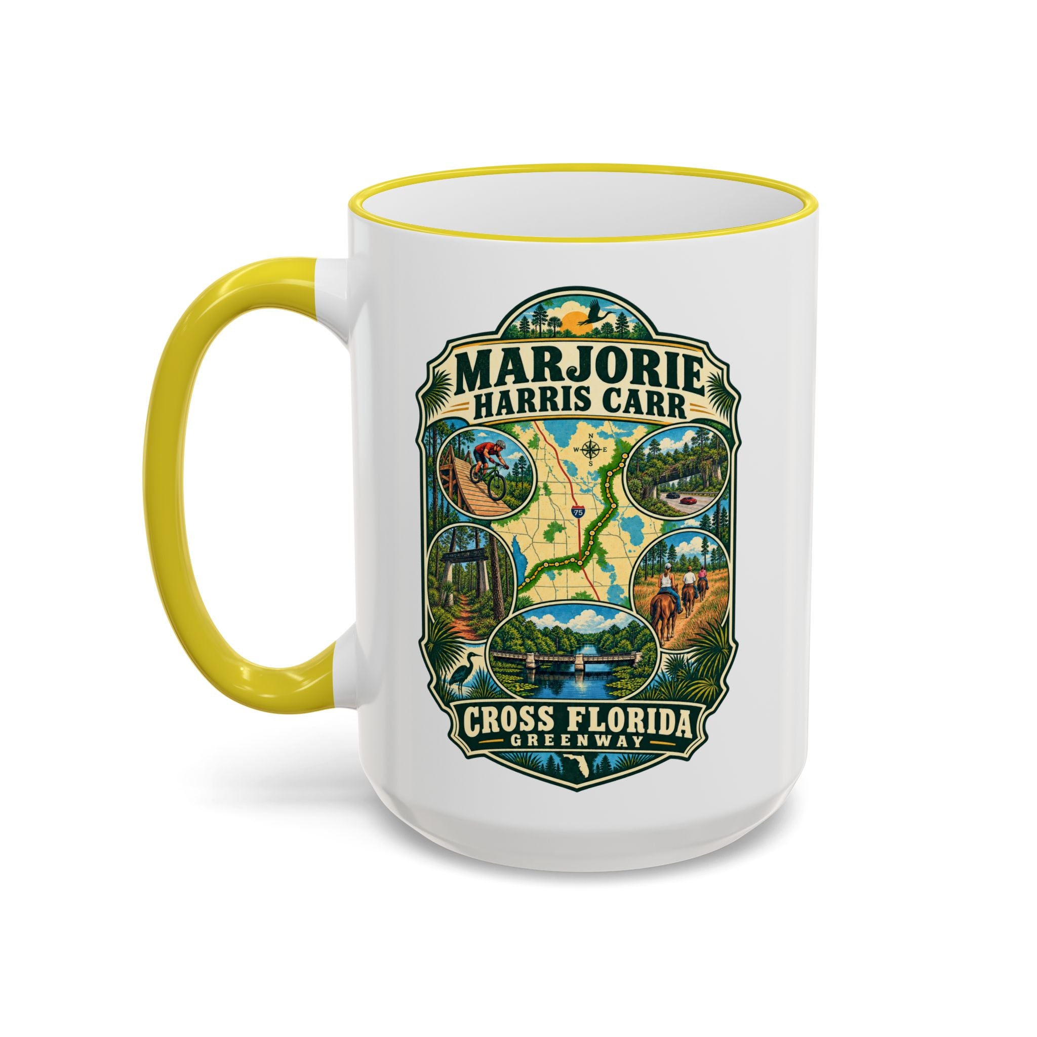 Marjorie Harris Carr Greenway Accent Rim & Handle 11oz/15oz