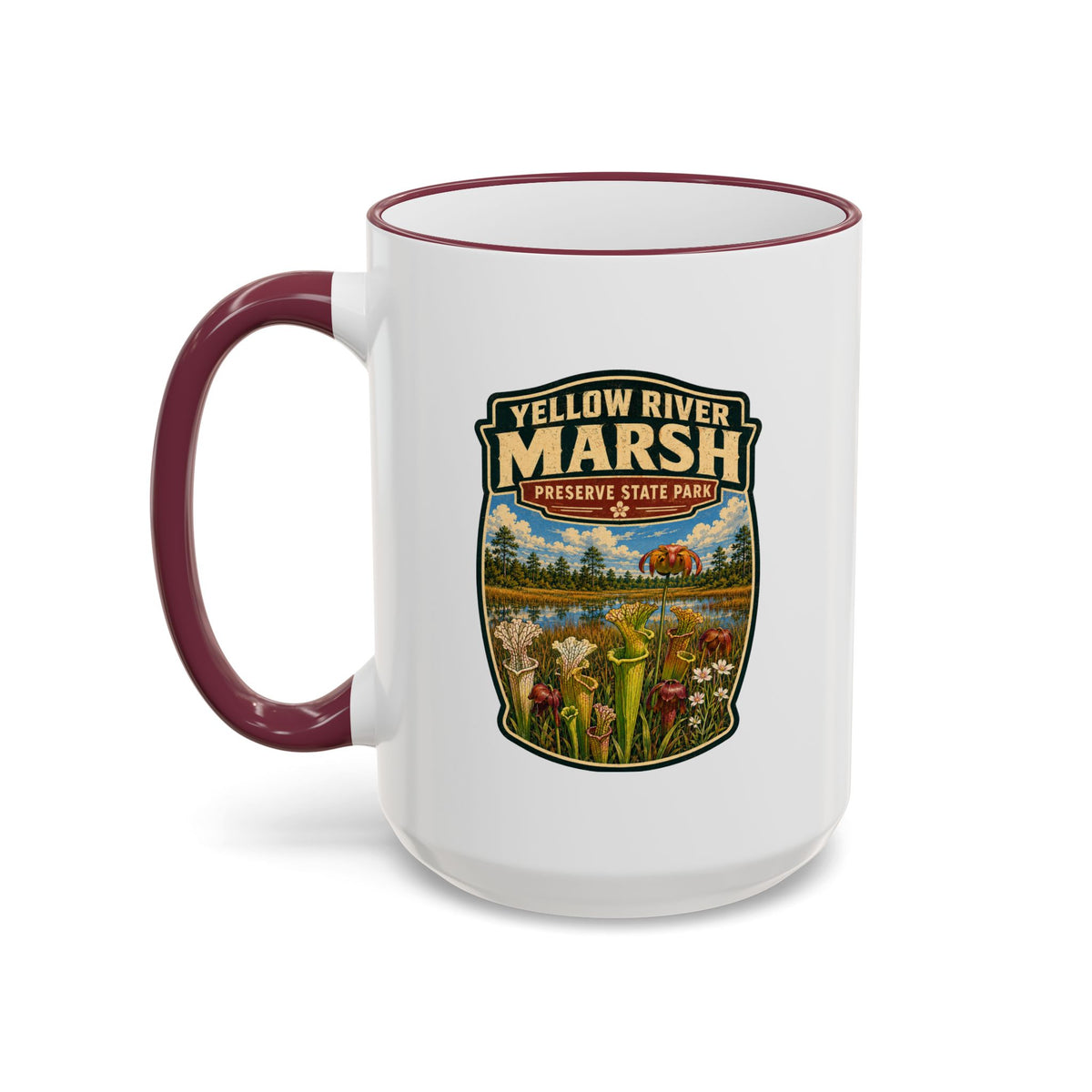 Yellow River Marsh — Accent Rim & Handle 11oz/15oz