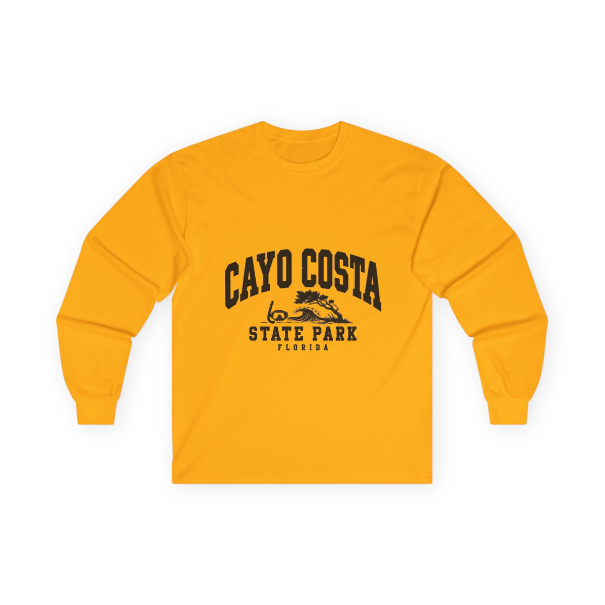 Cayo Costa State Park Vintage Logo- Long Sleeve Tee