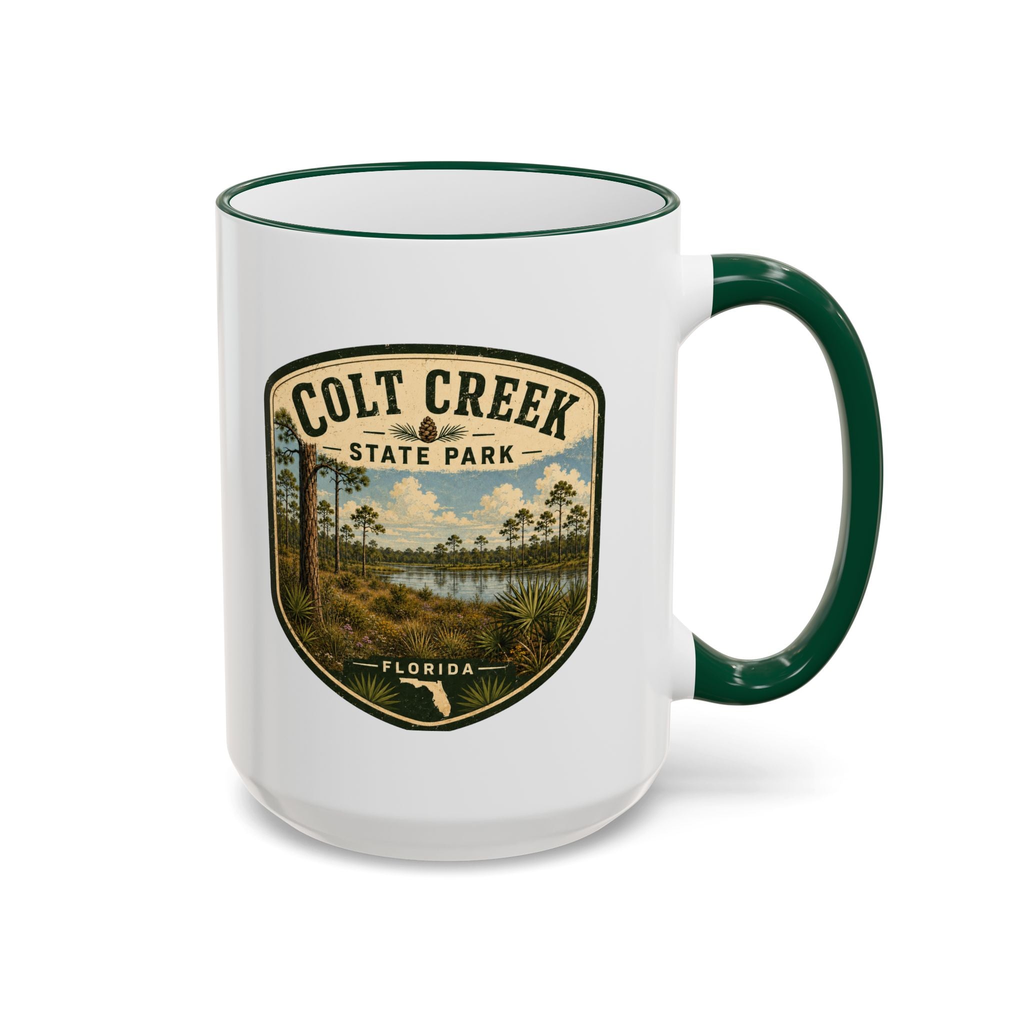 Colt Creek Meadow Mug — Accent Rim & Handle 11oz/15oz
