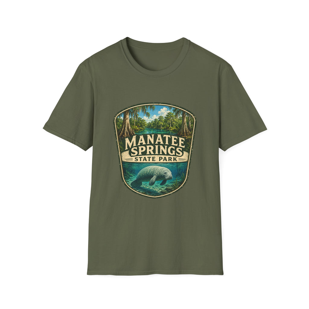 Manatee Springs — Retro Tee
