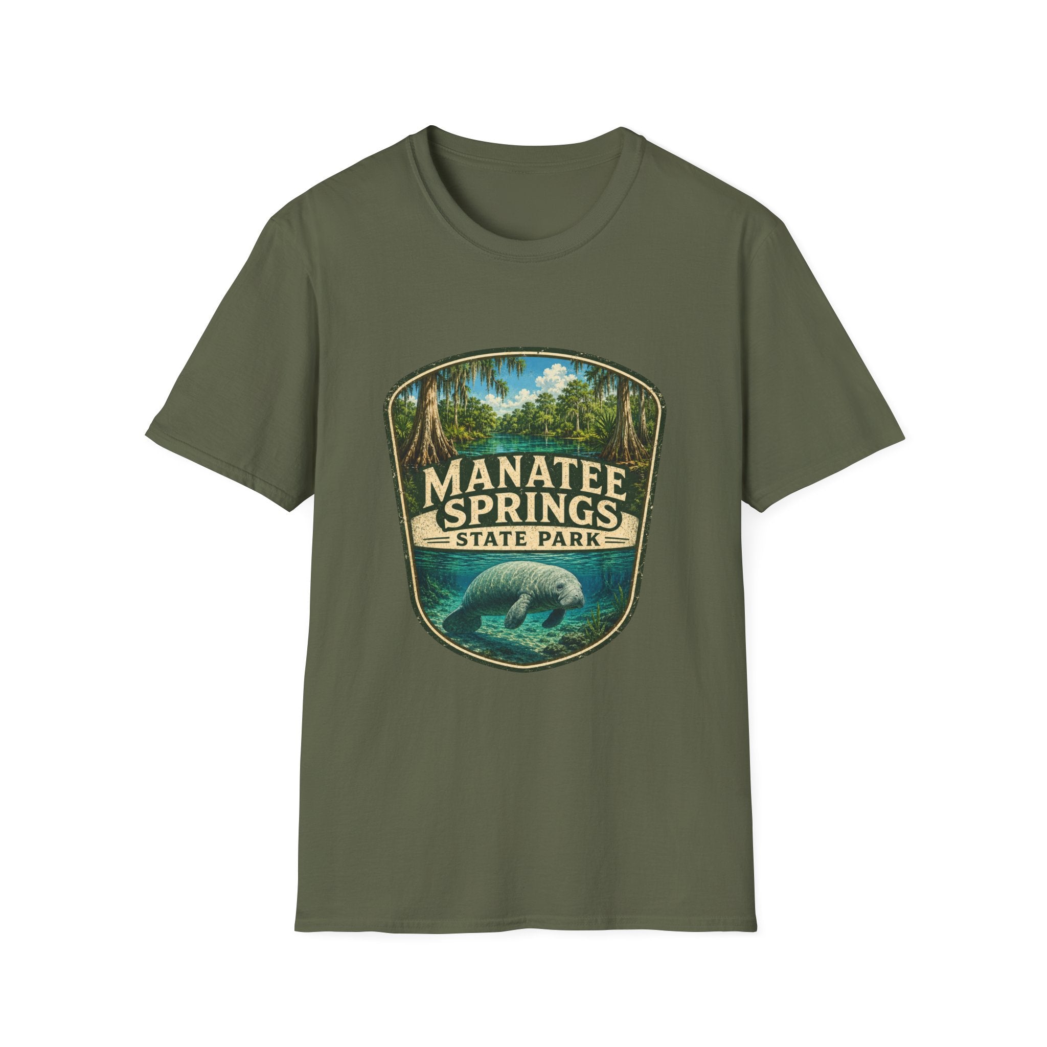 Manatee Springs — Retro Tee