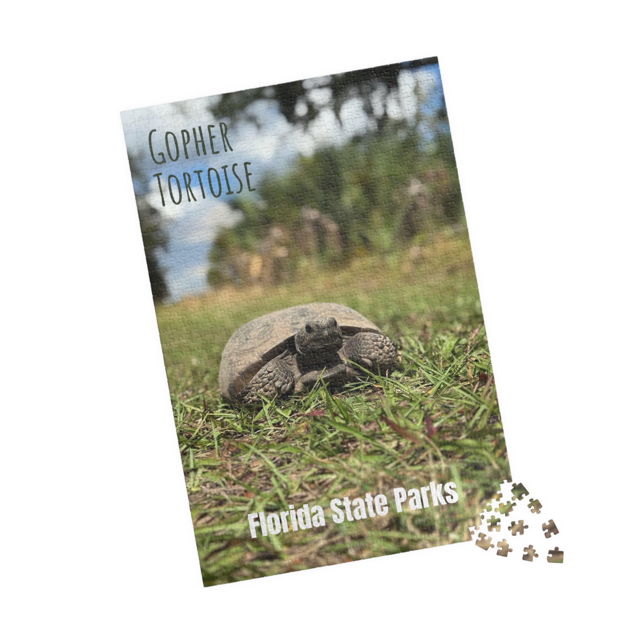 Gopher Tortoise Puzzle - Customizable 520/1014-Pieces