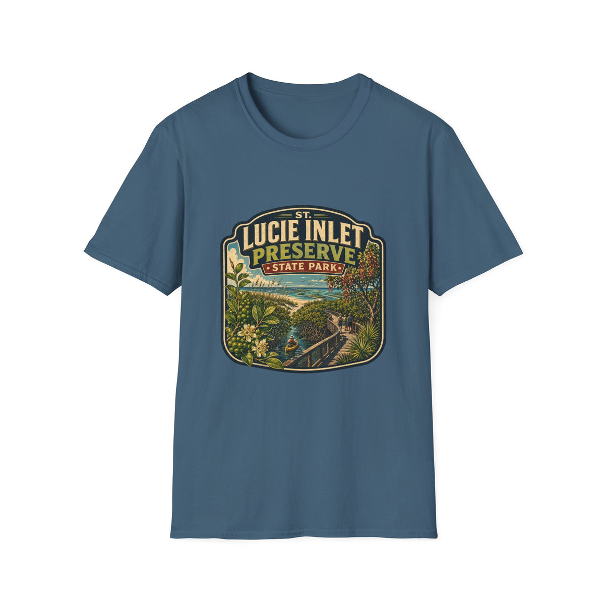 St. Lucie Inlet — Retro Tee