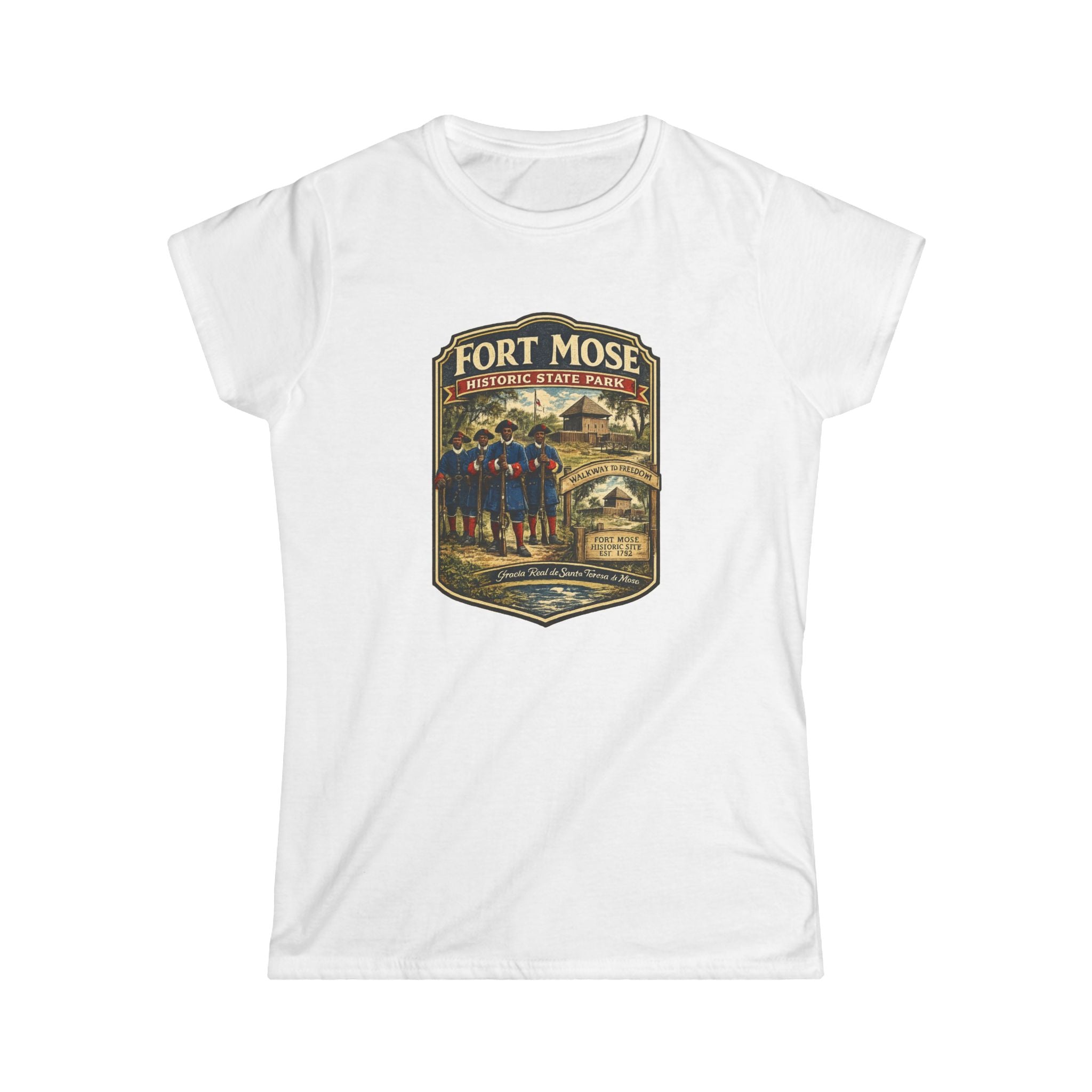 Fort Mose- Vintage Tee