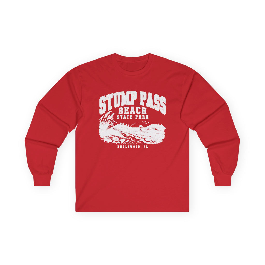 Vintage Stump Pass Beach- Long Sleeve Tee