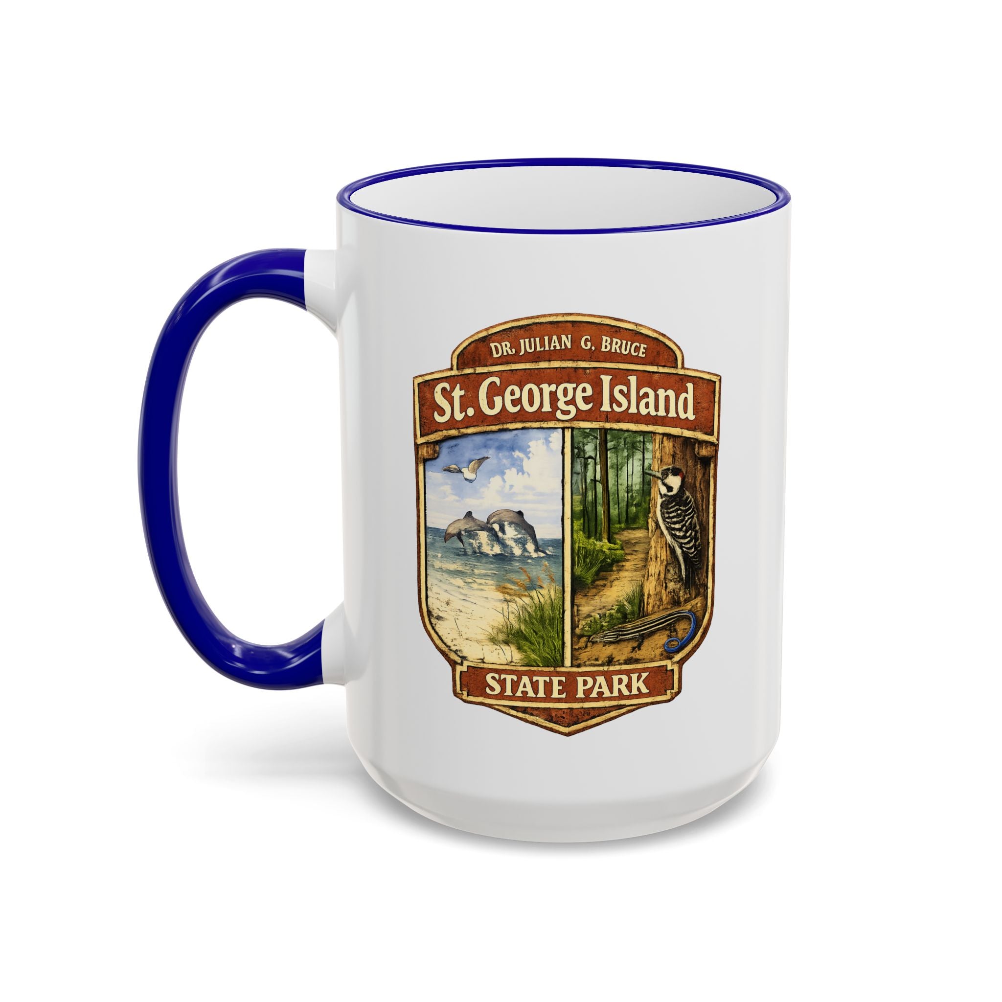 St. George Island Accent Rim & Handle 11oz/15oz