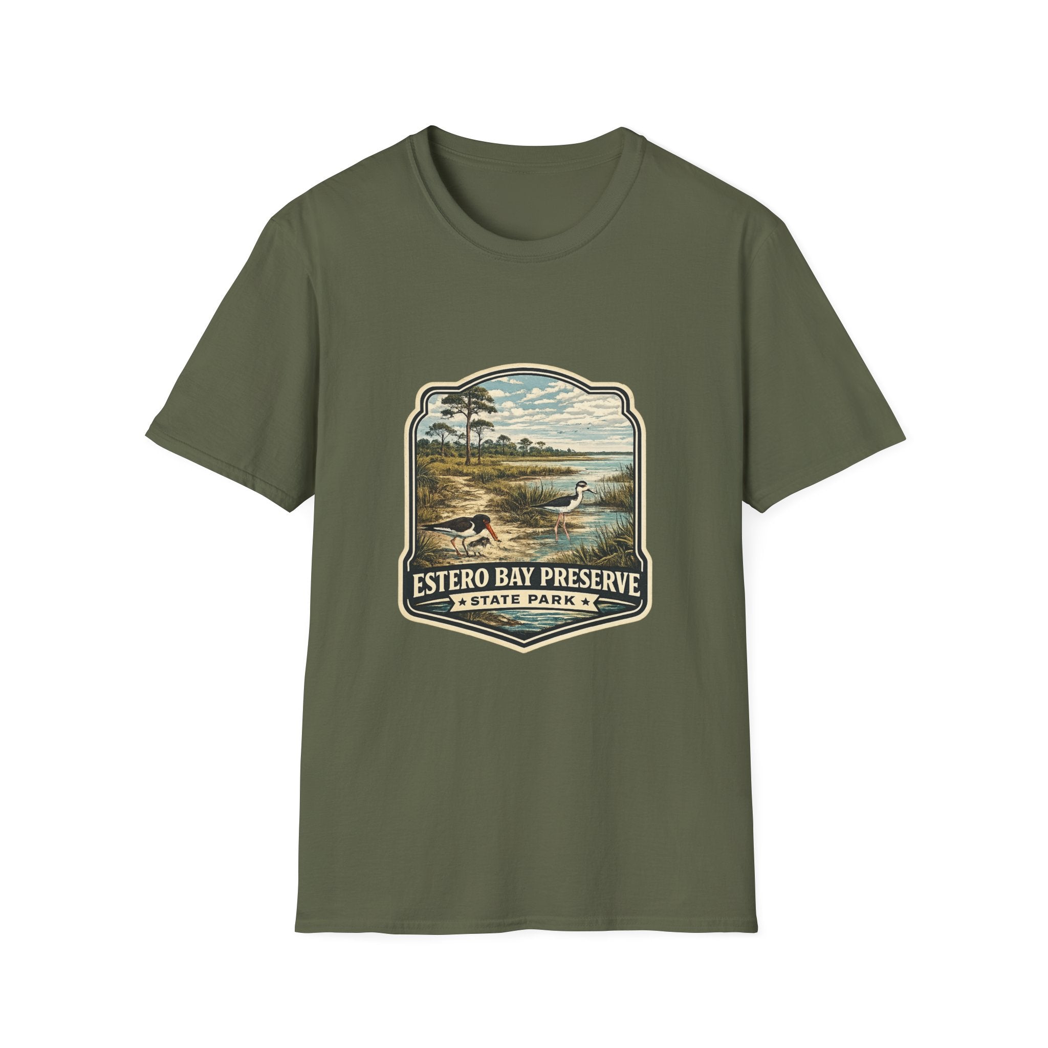 Estero Bay- Retro Tee