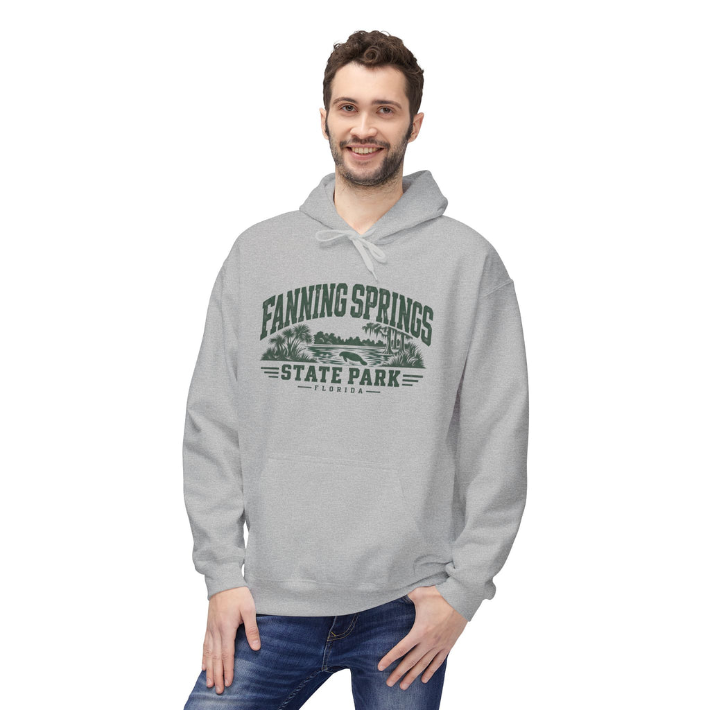 Fanning Springs State Park Hoodie - Vintage Park Graphic