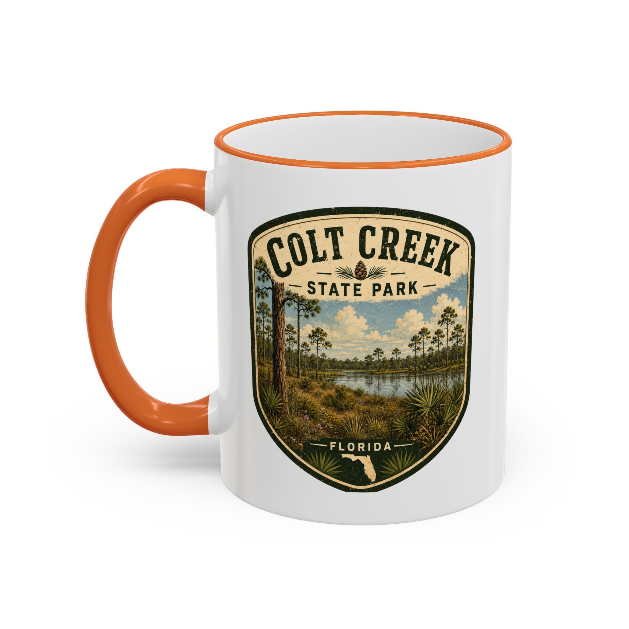 Colt Creek Meadow Mug — Accent Rim & Handle 11oz/15oz