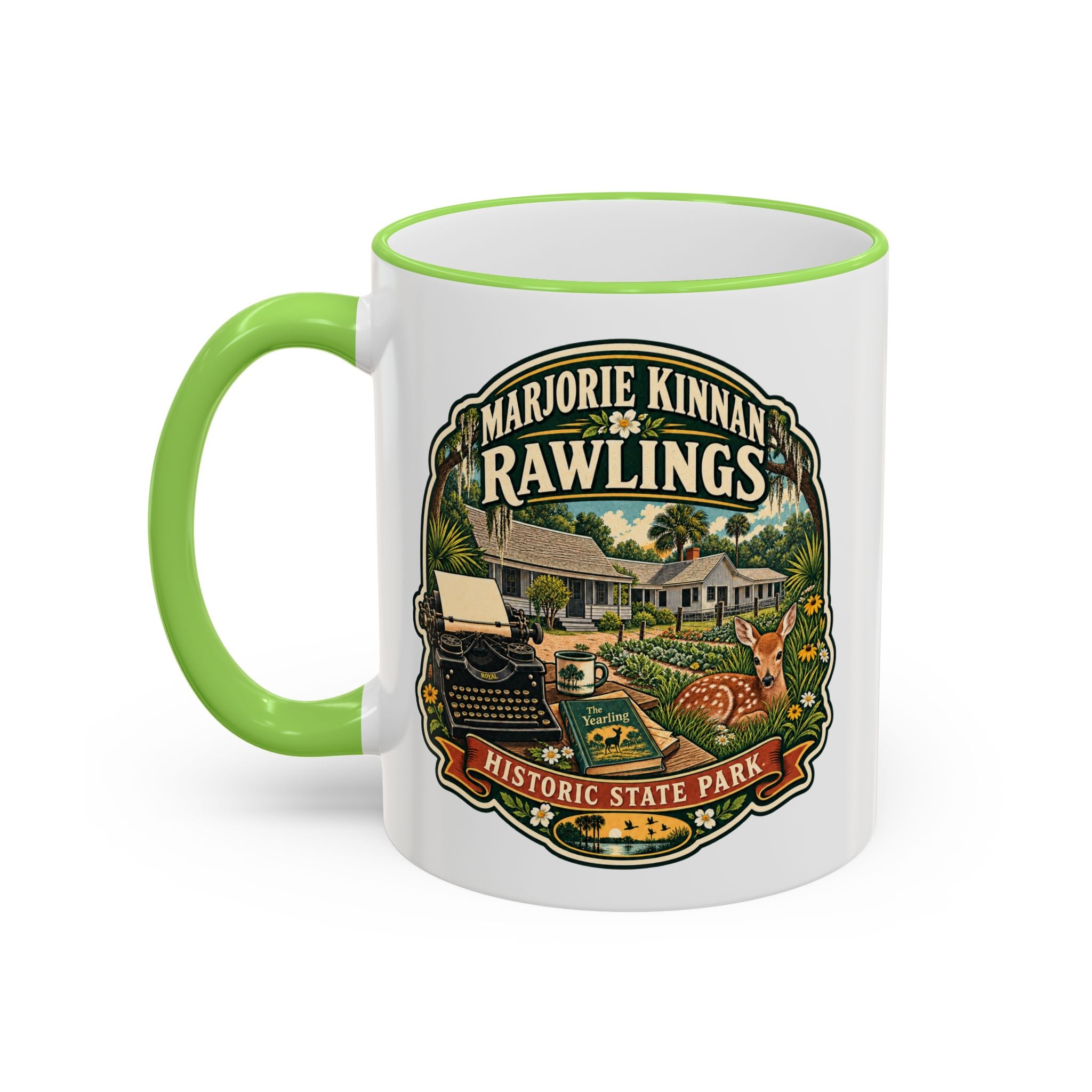 Marjorie Kinnan Rawlings Accent Rim & Handle 11oz/15oz
