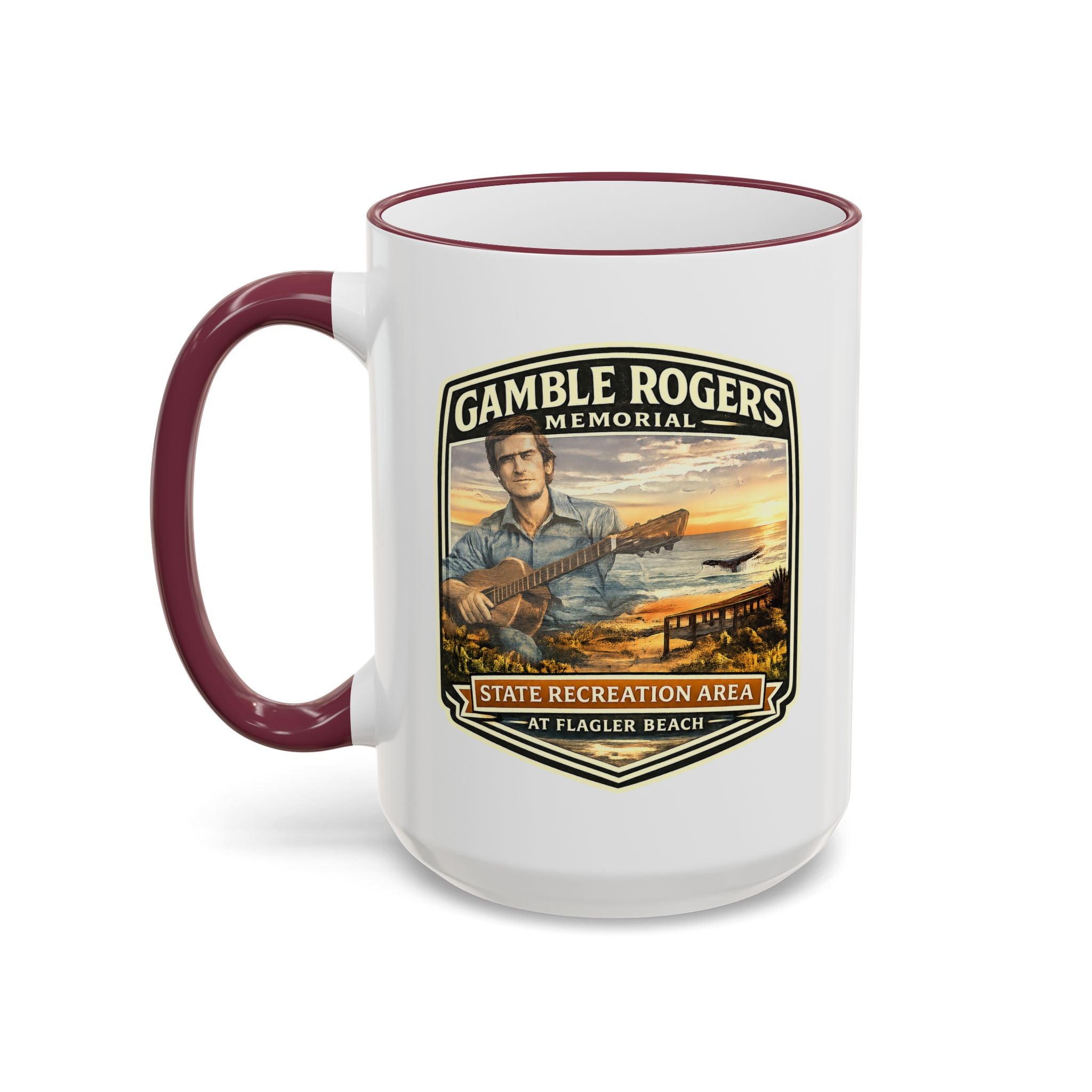 Gamble Rogers Memorial Accent Rim & Handle 11oz/15oz