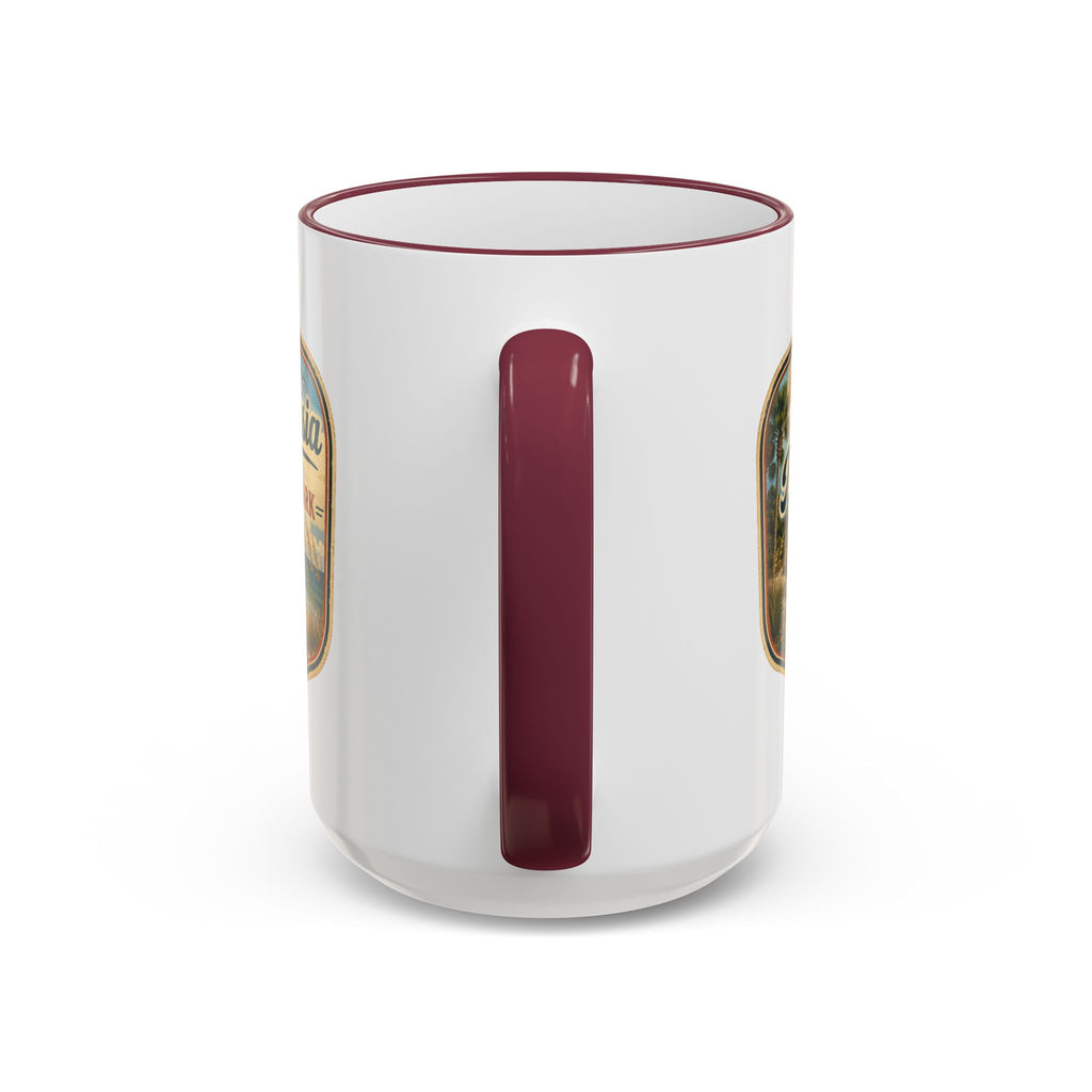 Anastasia Vintage Mug — Accent Rim & Handle 11oz/15oz
