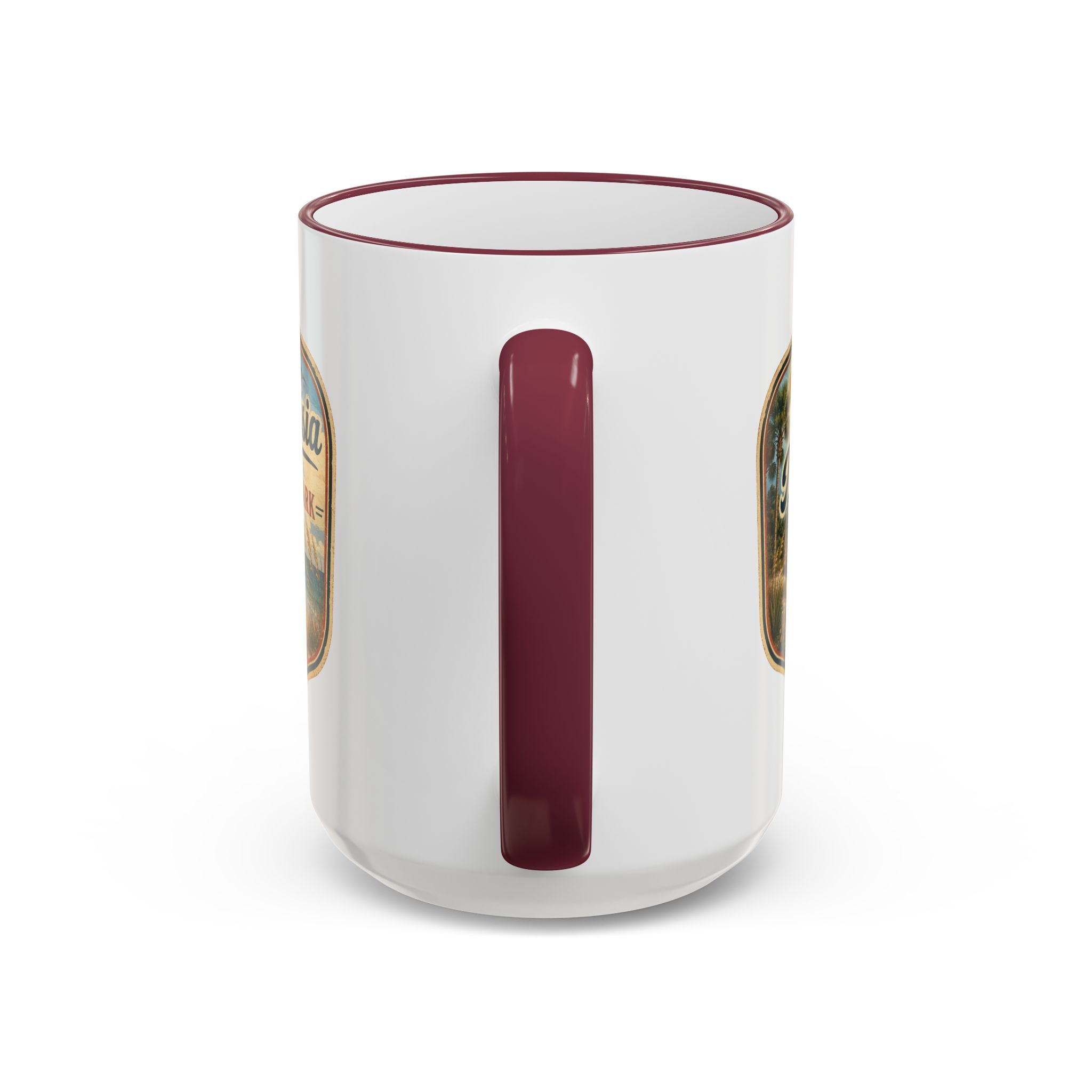 Anastasia Vintage Mug — Accent Rim & Handle 11oz/15oz