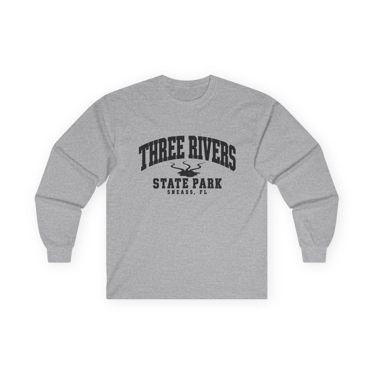 Three Rivers State Park Logo- Long Sleeve Tee