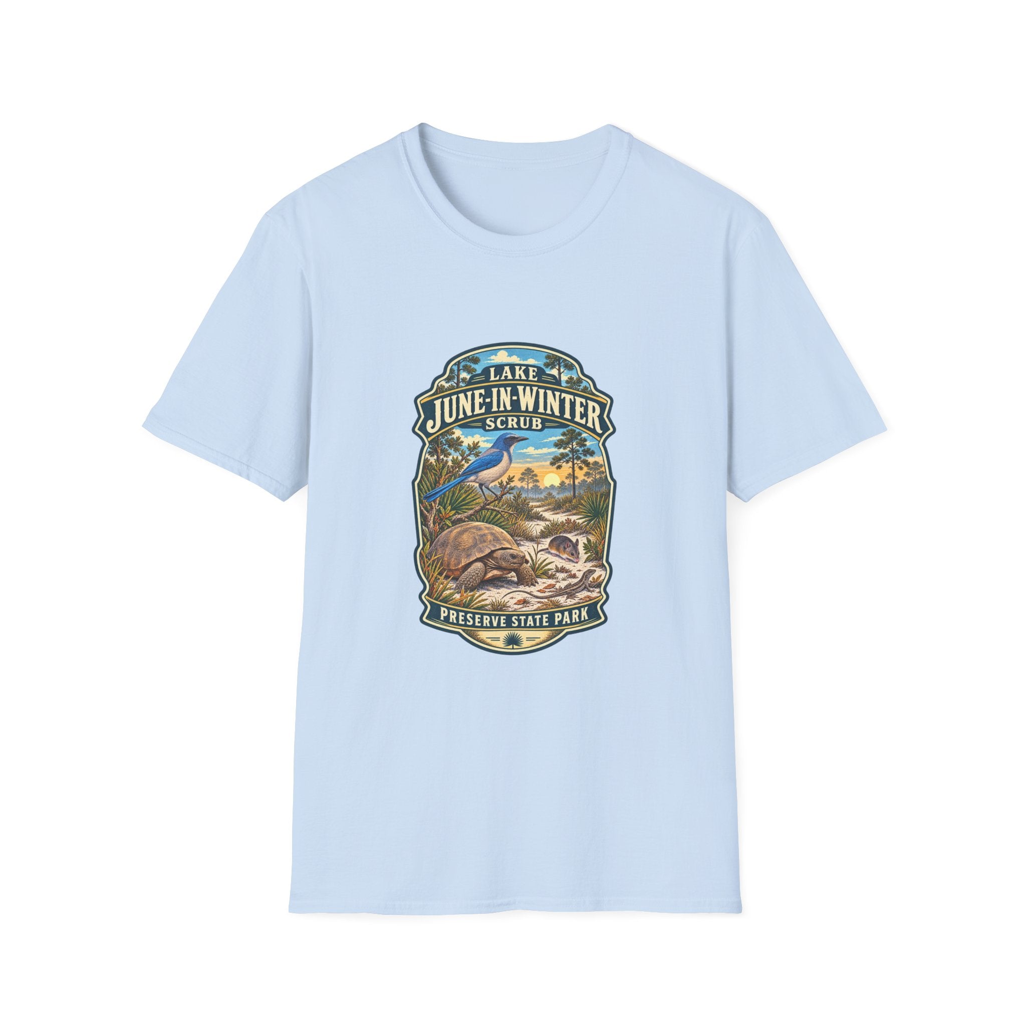 Lake June-in-Winter- Retro Tee