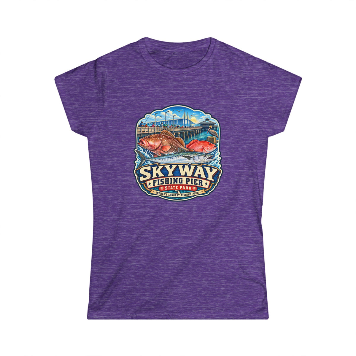 Skyway Fishing Pier- Vintage Tee