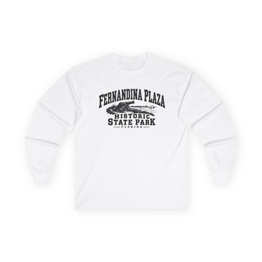 Fernandina Plaza Historic State Park Logo- Long Sleeve Tee