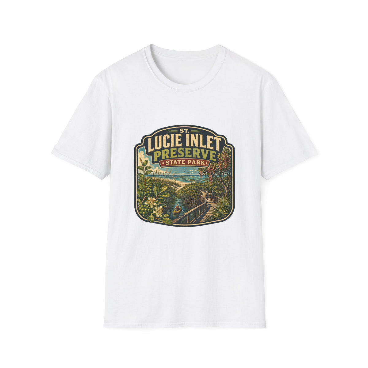 St. Lucie Inlet — Retro Tee