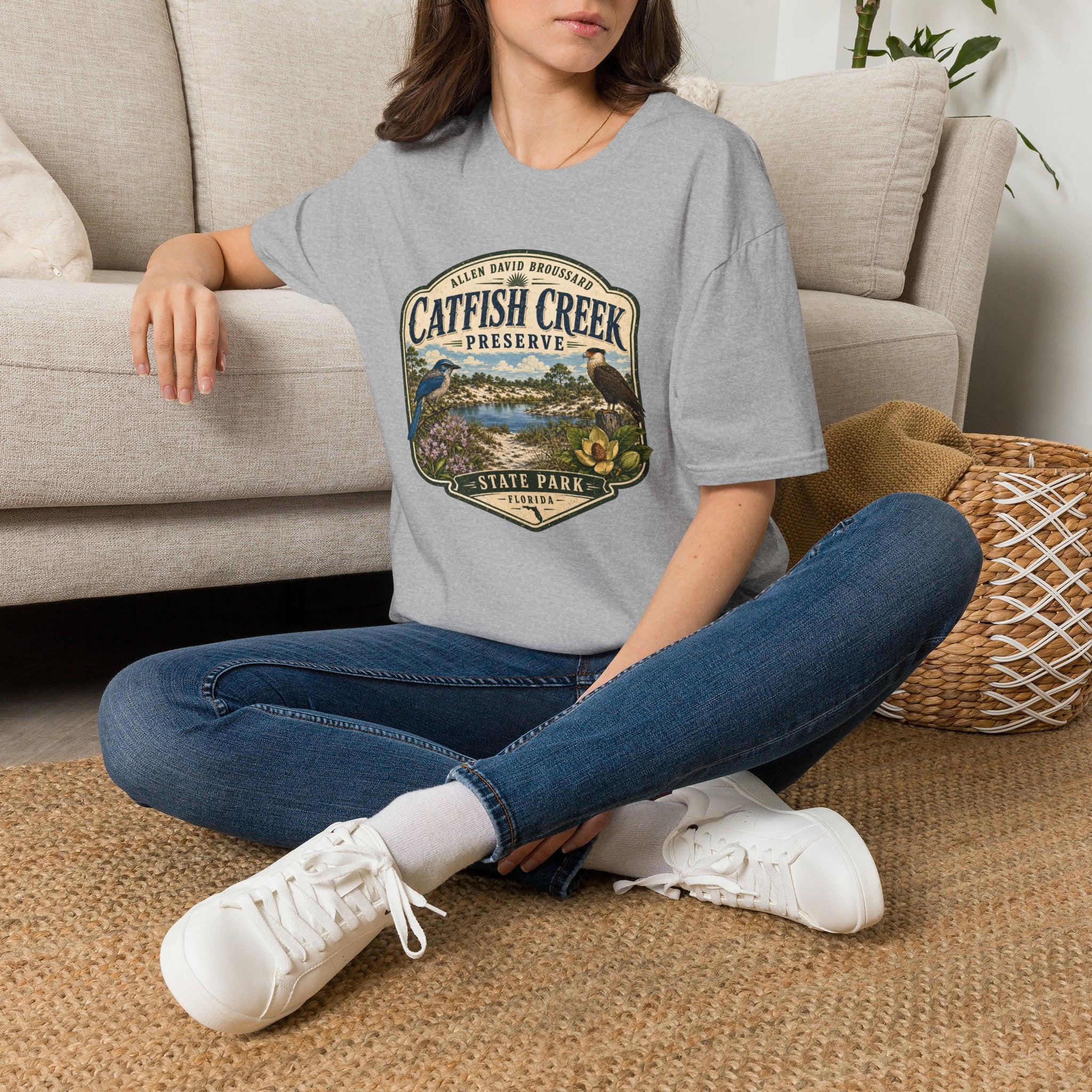 Catfish Creek — Retro Tee