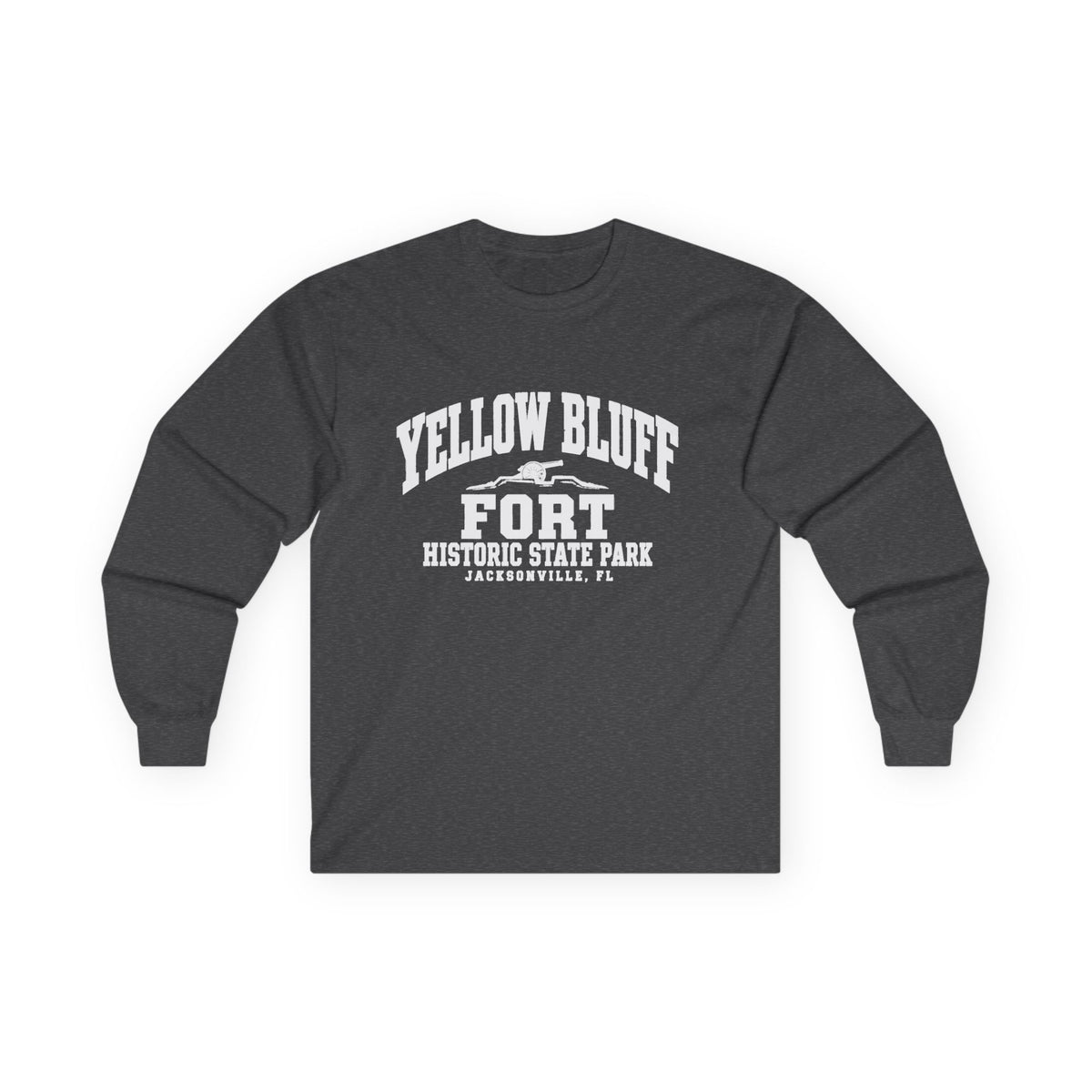Yellowbluff Fort Historic State Park Logo- Long Sleeve Tee