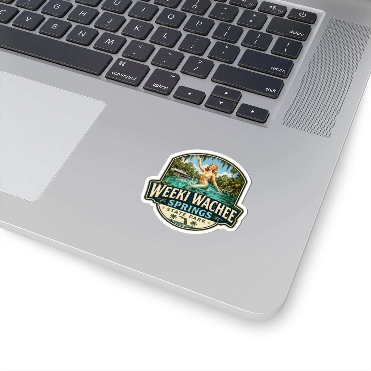 Weeki Wachee Springs State Park Mermaid Sticker — Vintage Travel Decal