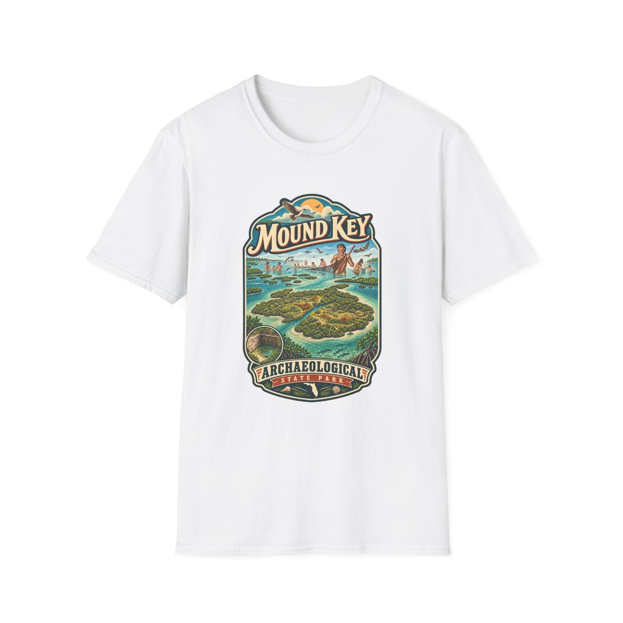 Mound Key- Retro Tee