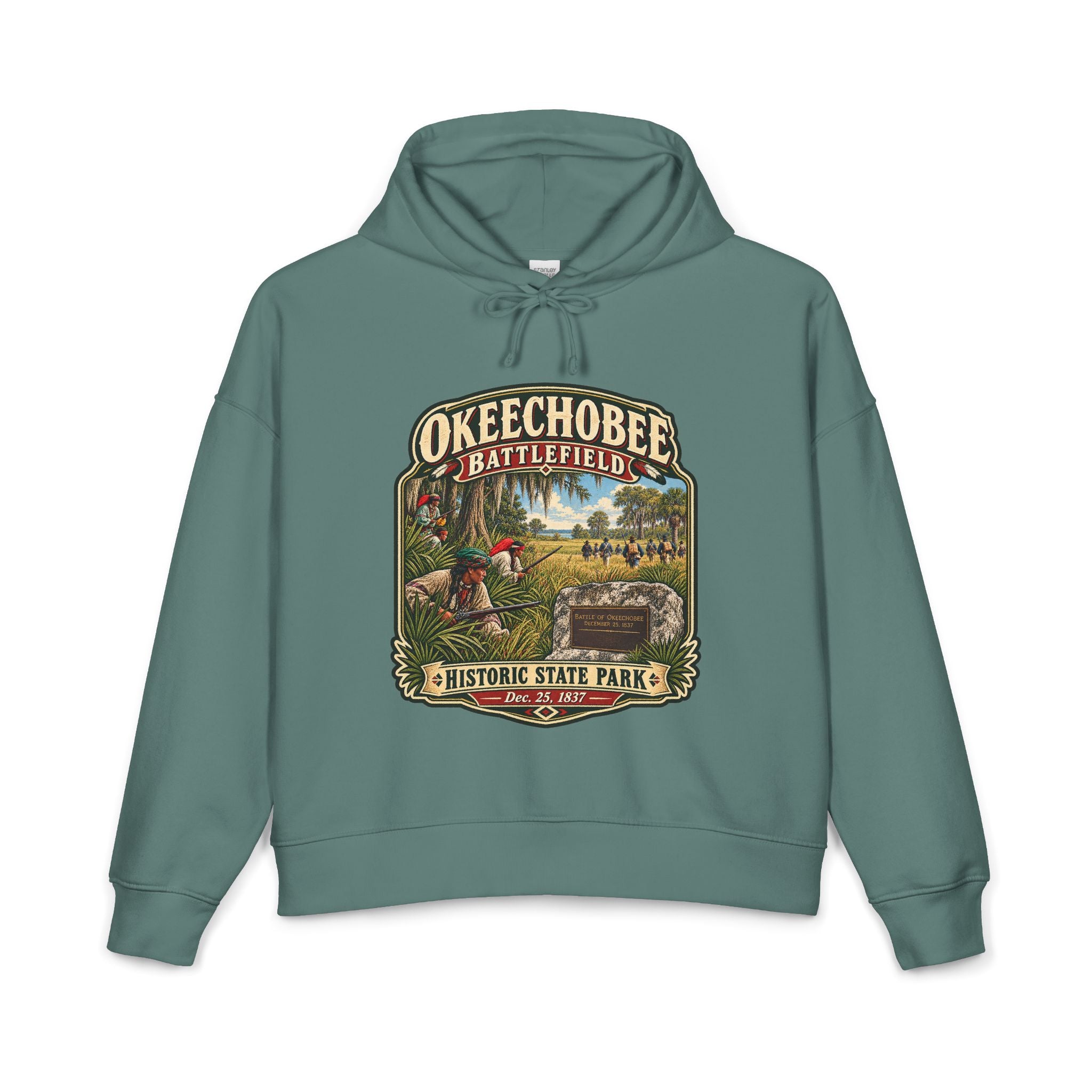 Okeechobee Battlefield — Vintage Hoodie
