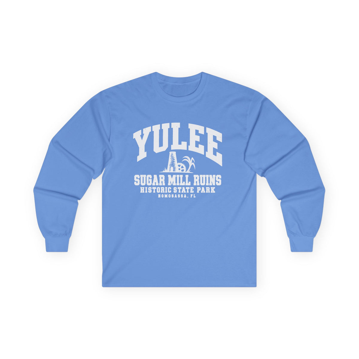 Yulee Sugar Mill Ruins Historic State Park Logo- Long Sleeve Tee