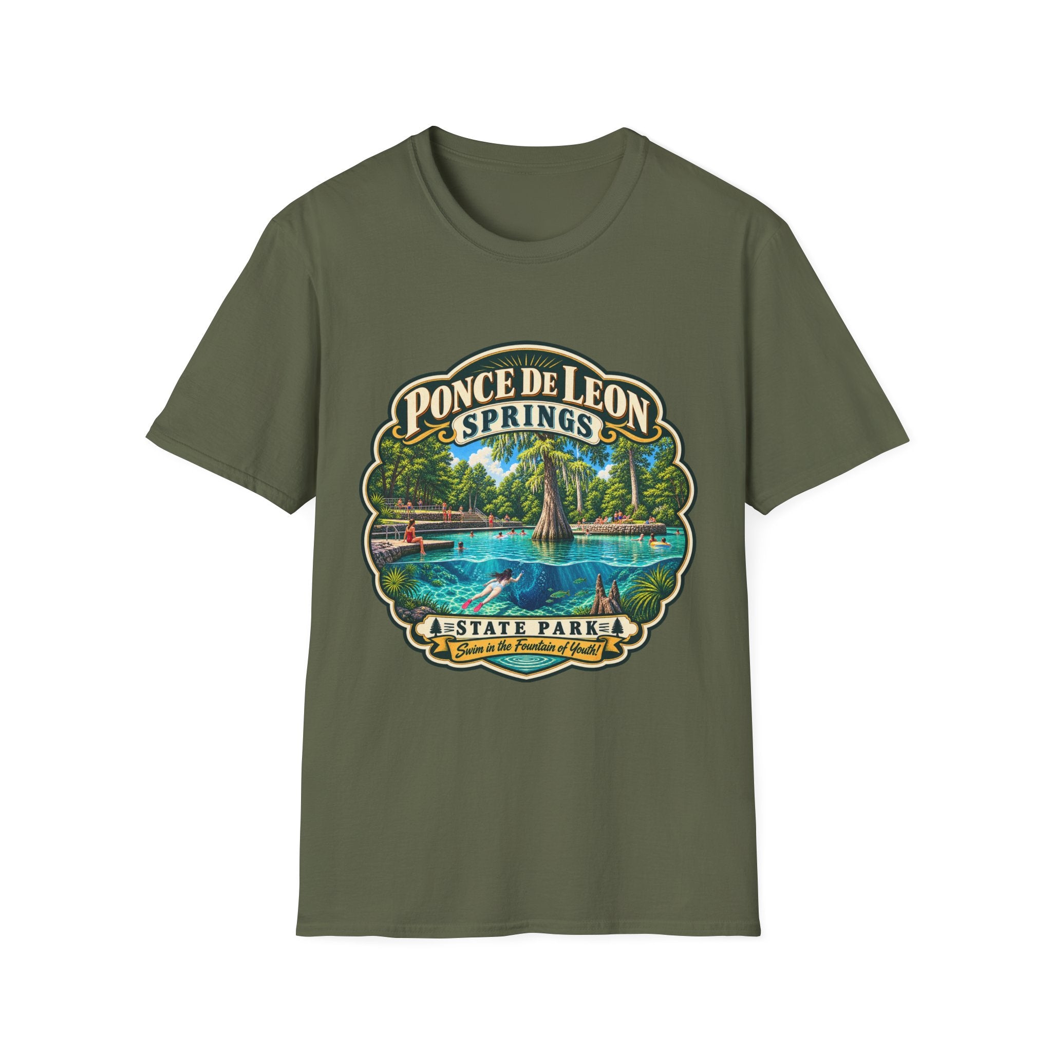 Ponce De Leon- Retro Tee