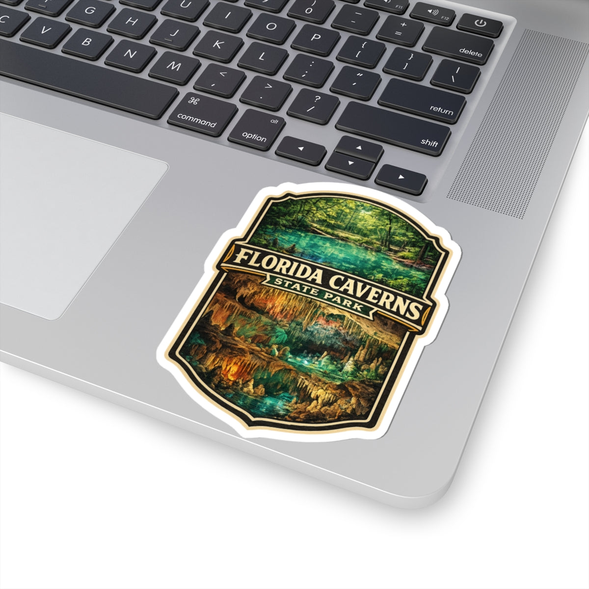 Florida Caverns State Park Sticker — Scenic Kiss-Cut Travel Decal