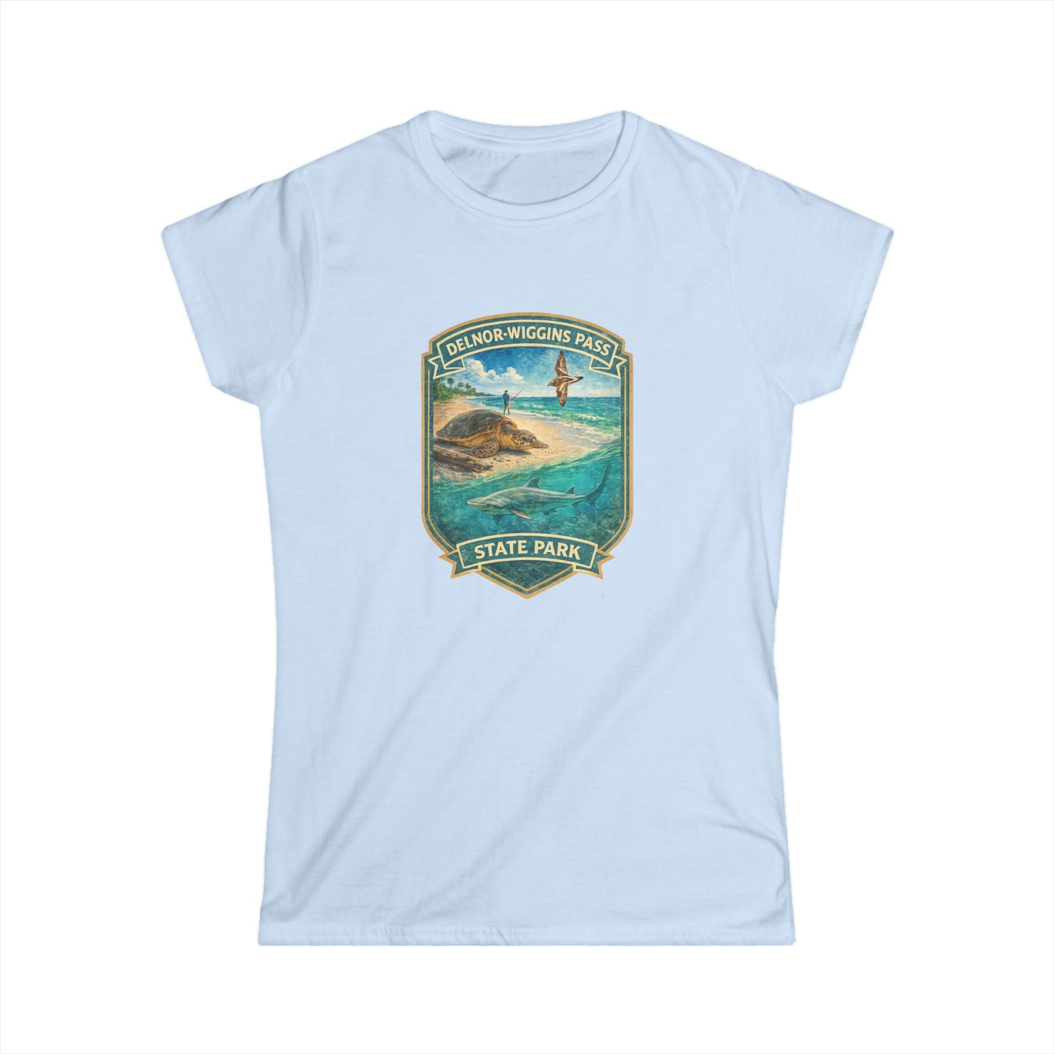 Delnor-Wiggins Pass- Vintage Tee