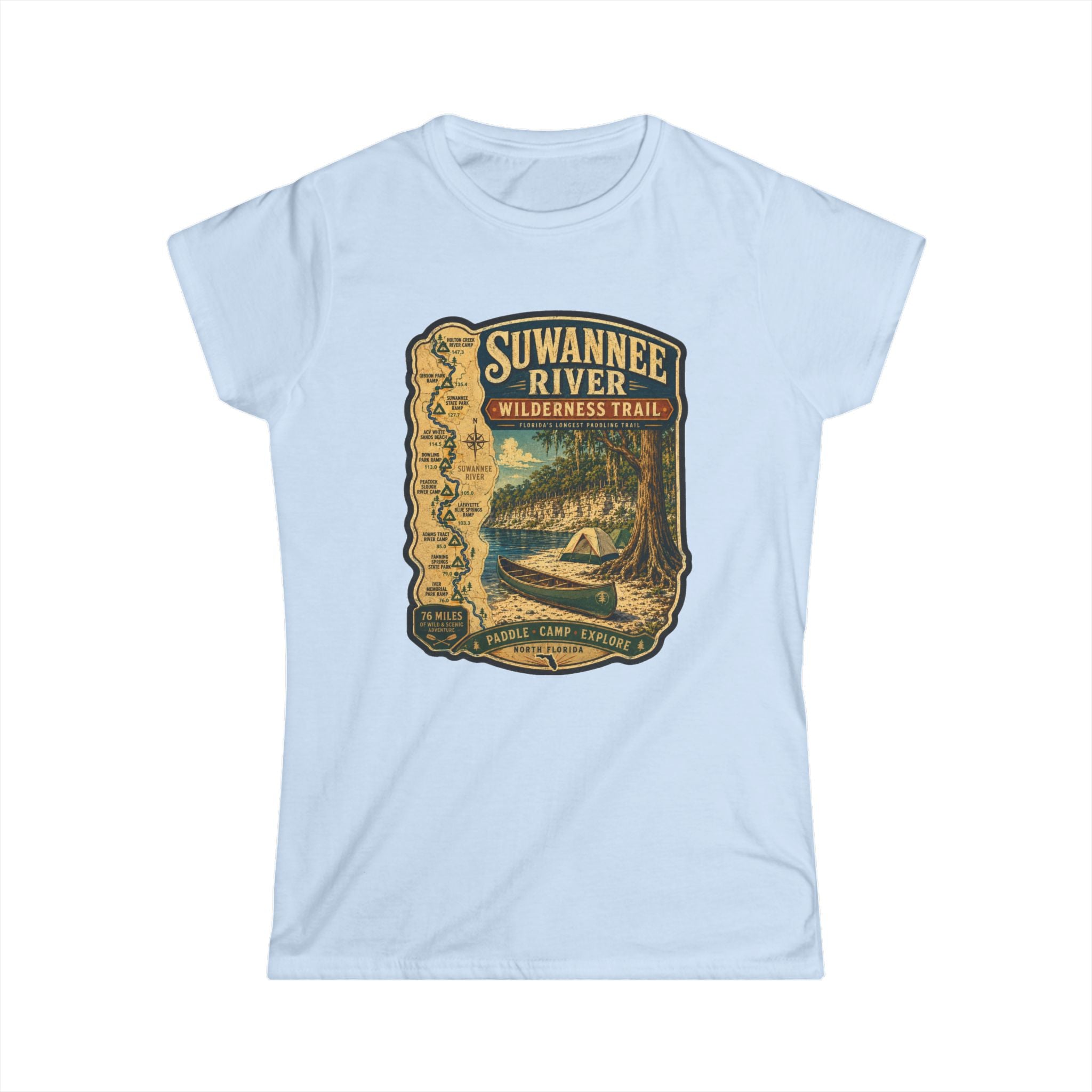 Suwannee River Wilderness Trail- Vintage Tee