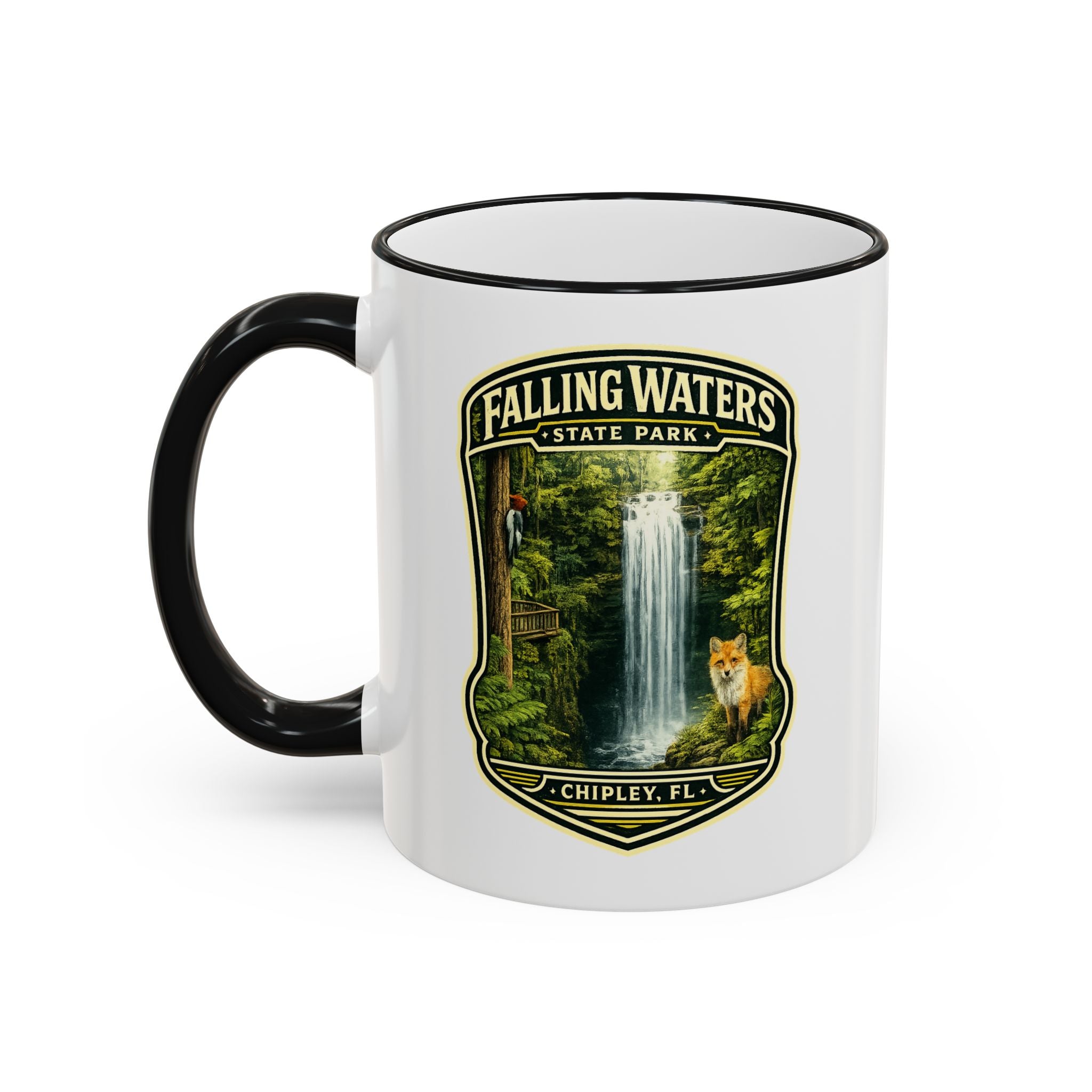 Falling Waters Accent Rim & Handle 11oz/15oz