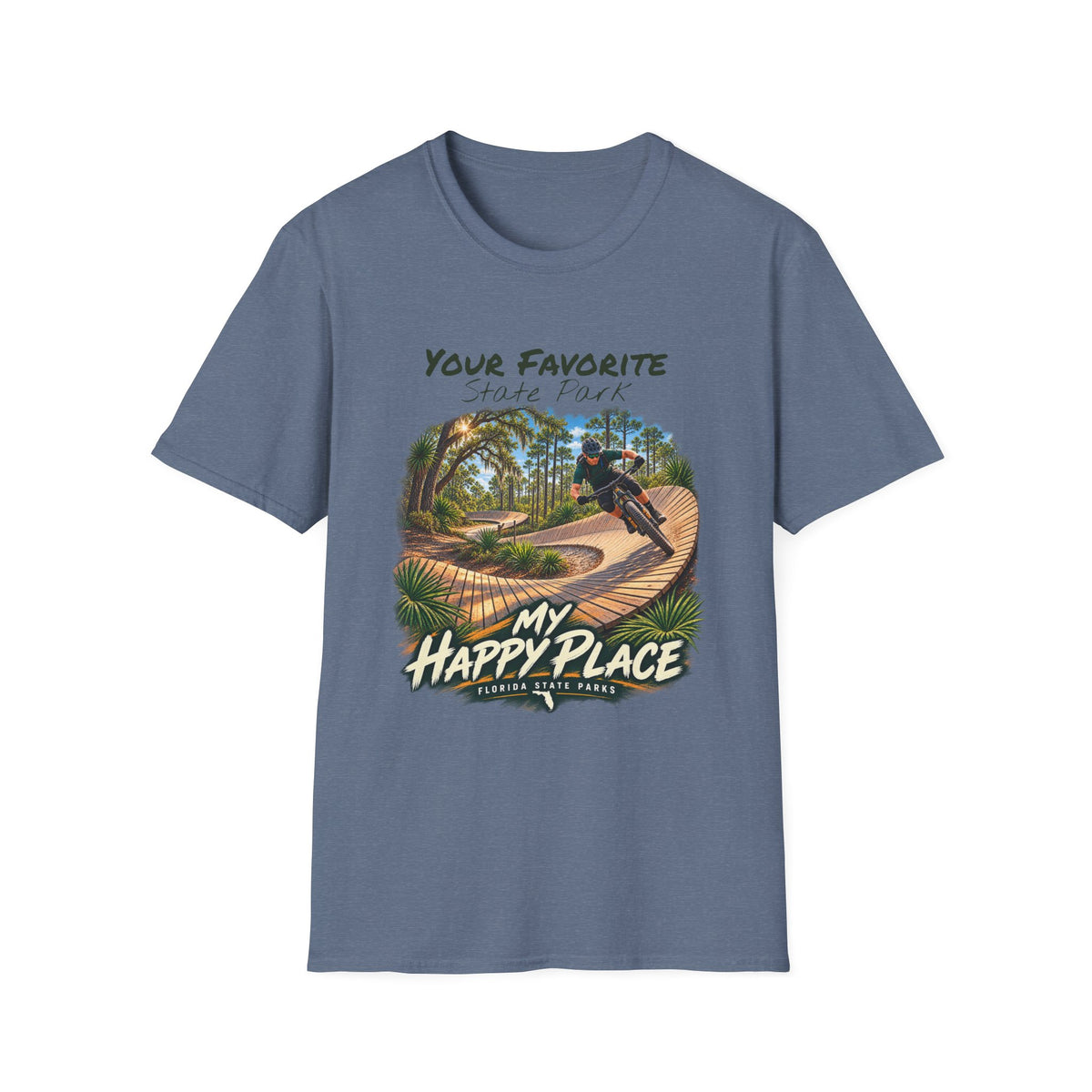 CUSTOMIZABLE Bike Course- Retro Tee