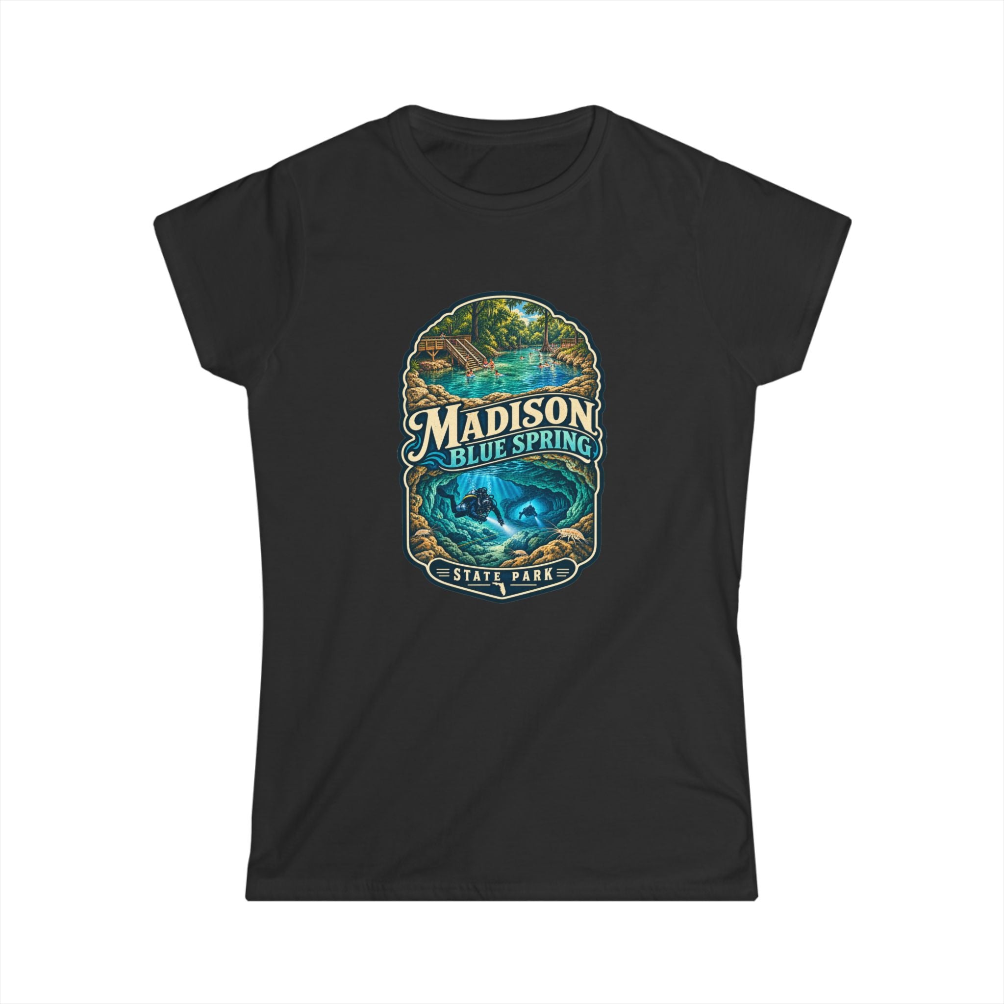 Madison Blue Spring- Vintage Tee
