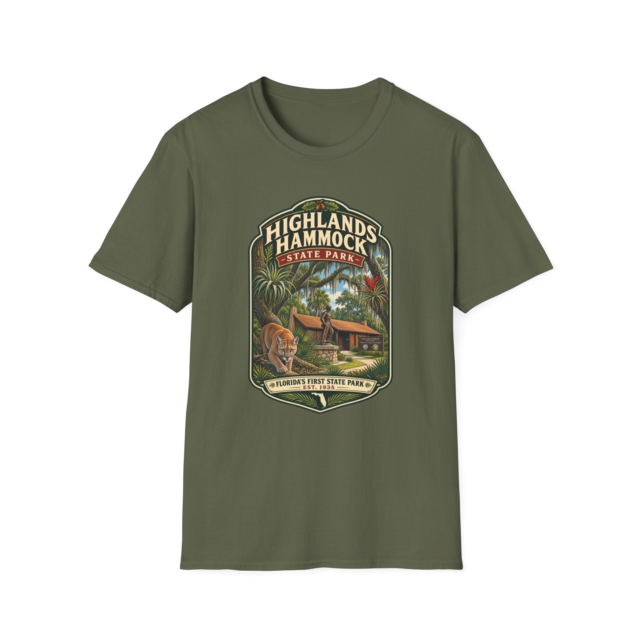 Highlands Hammock- Retro Tee