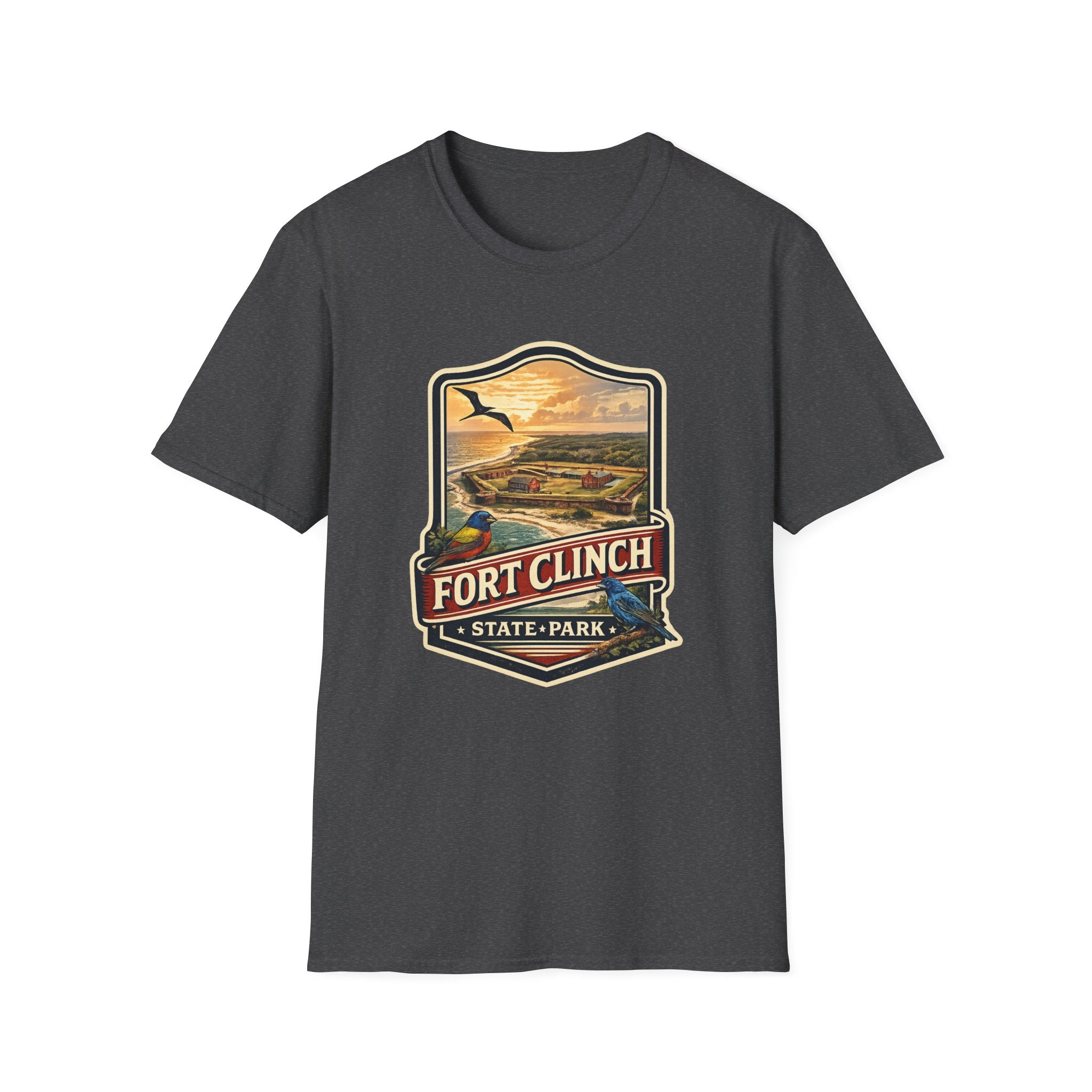 Fort Clinch- Retro Tee