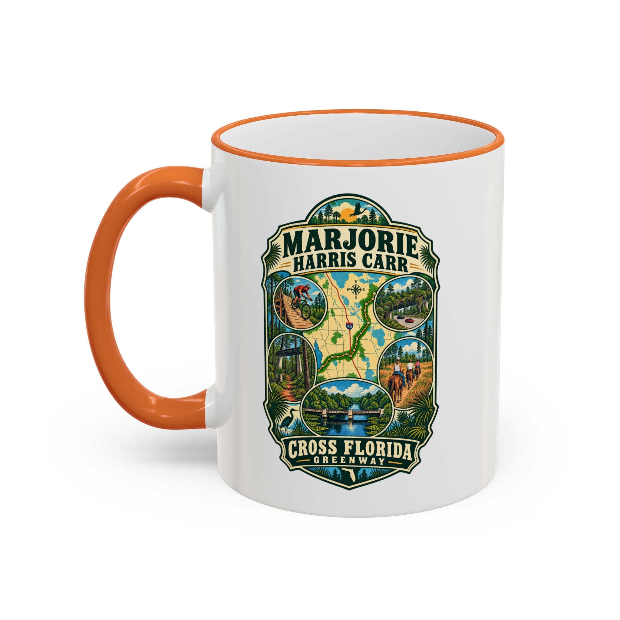 Marjorie Harris Carr Greenway Accent Rim & Handle 11oz/15oz