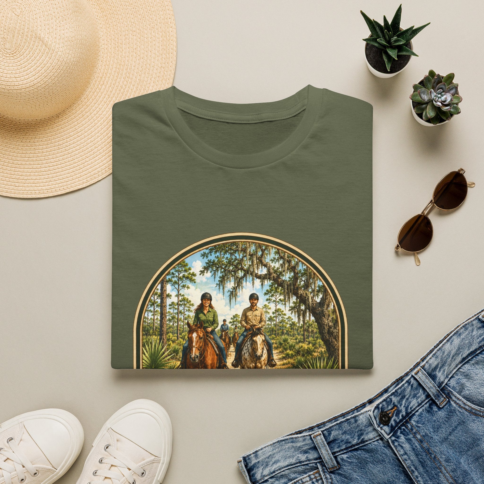 Rock Springs Guest Ranch — Retro Tee