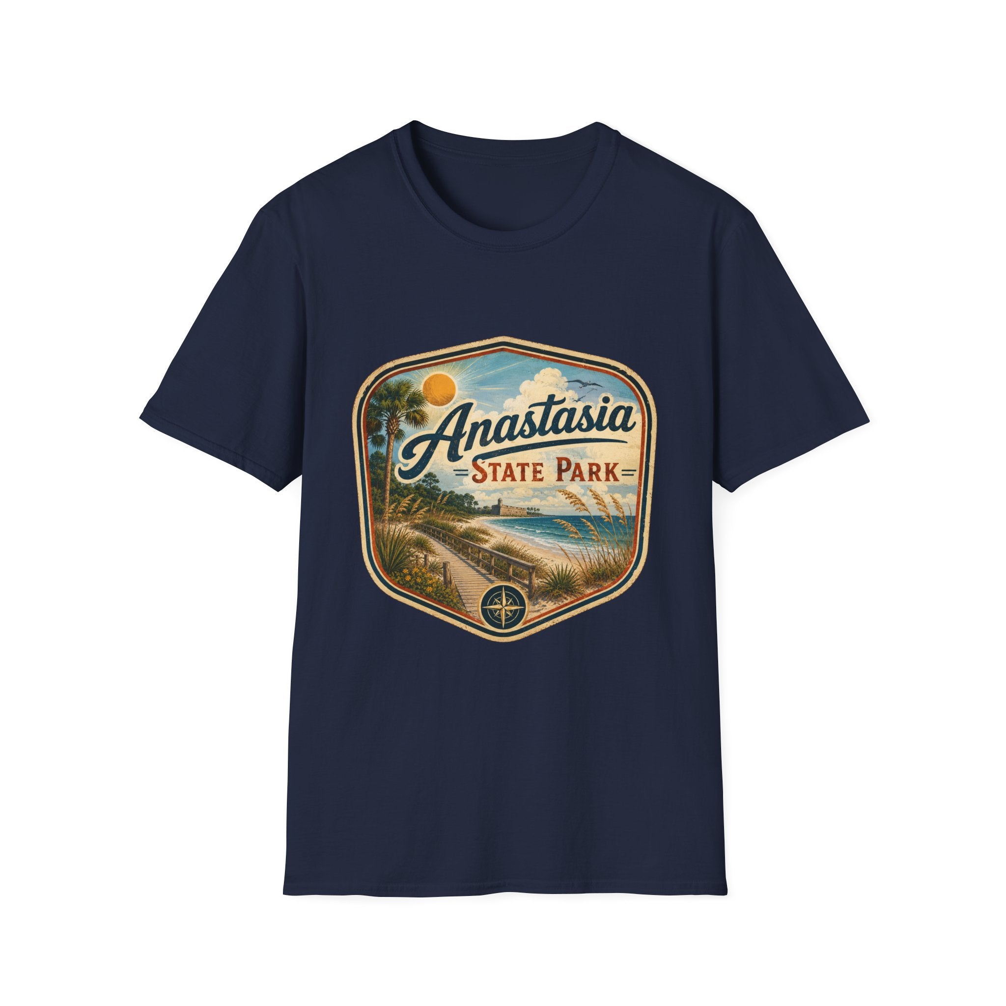 Anastasia State Park — Retro Beach Park Tee