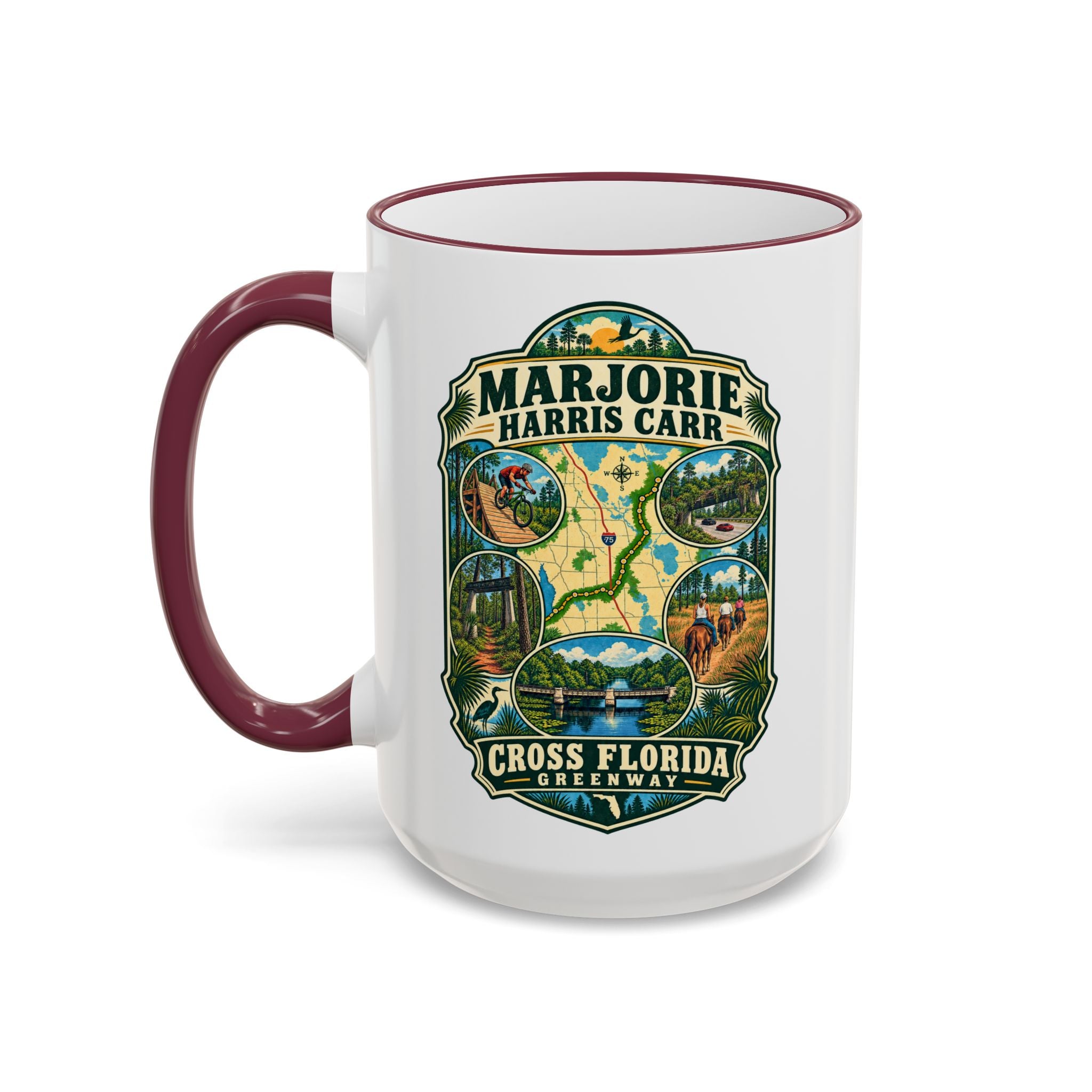 Marjorie Harris Carr Greenway Accent Rim & Handle 11oz/15oz